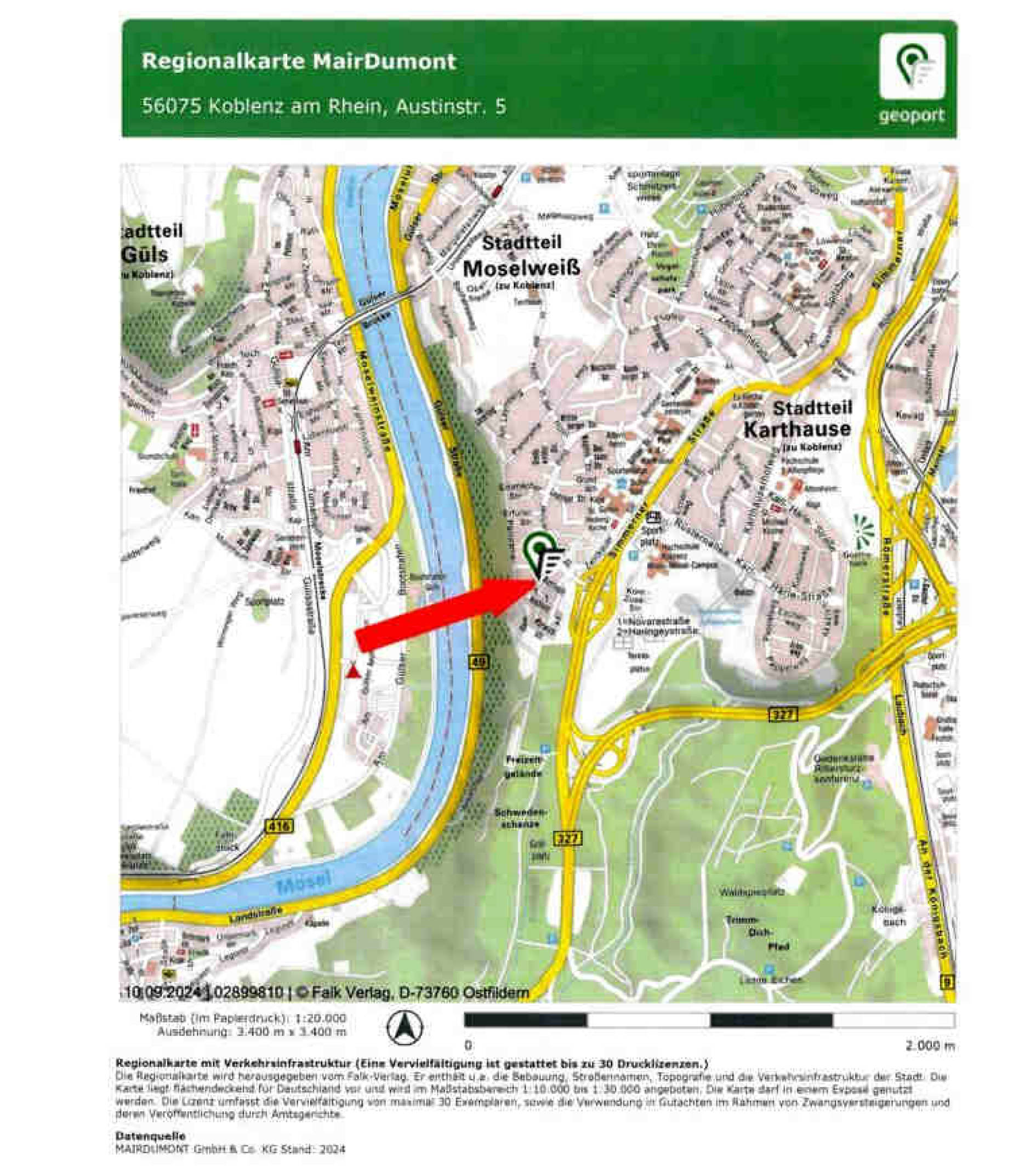 rheinland-pfalz K 0012/2021 Austinstraße 1-5, 56075 Koblenz 22
