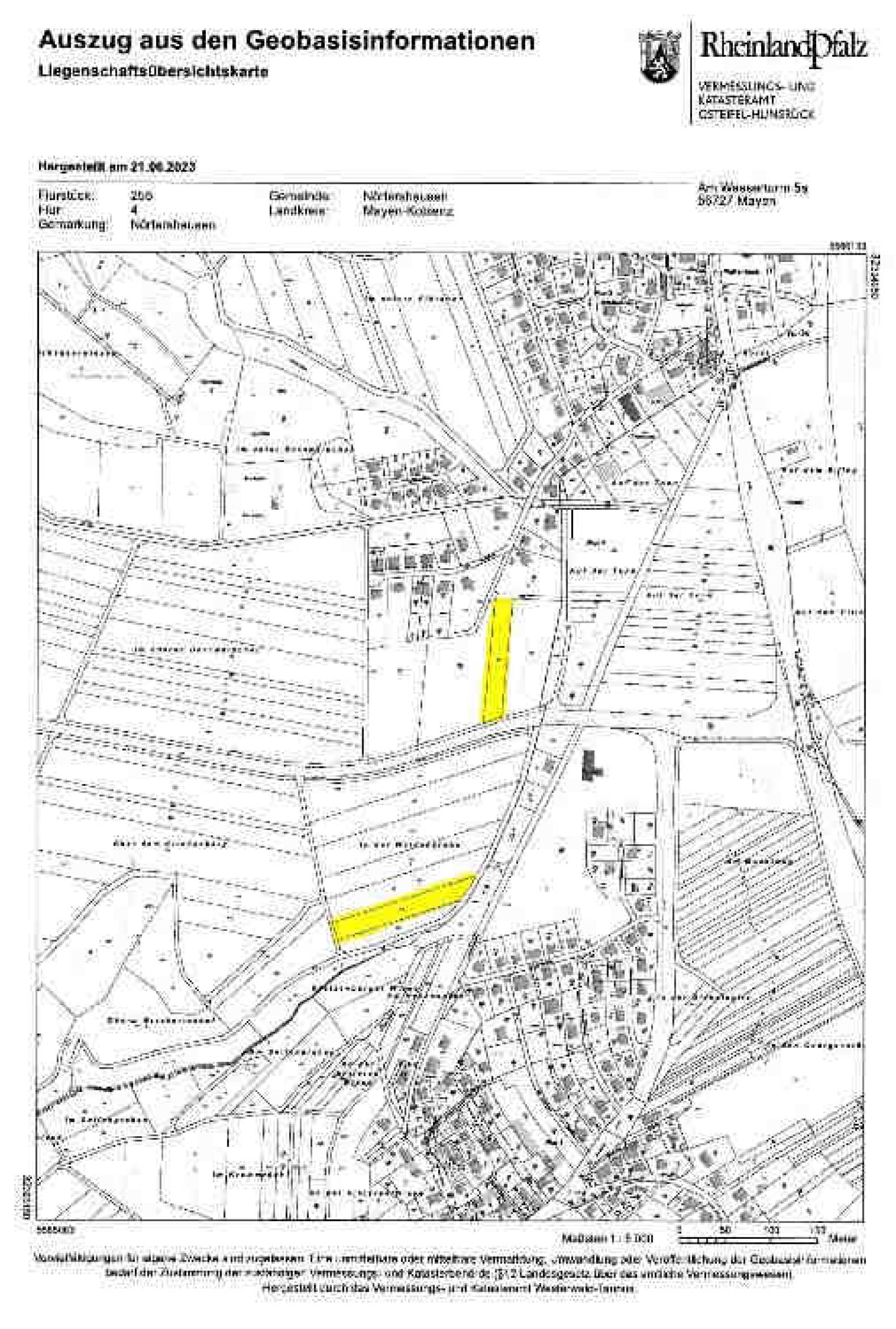 land- und forstwirtschaftlich genutztes Grundstück in Im oberen Bornwäldchen, In der Weidengrube, 56283 Nörtershausen - Bild 5