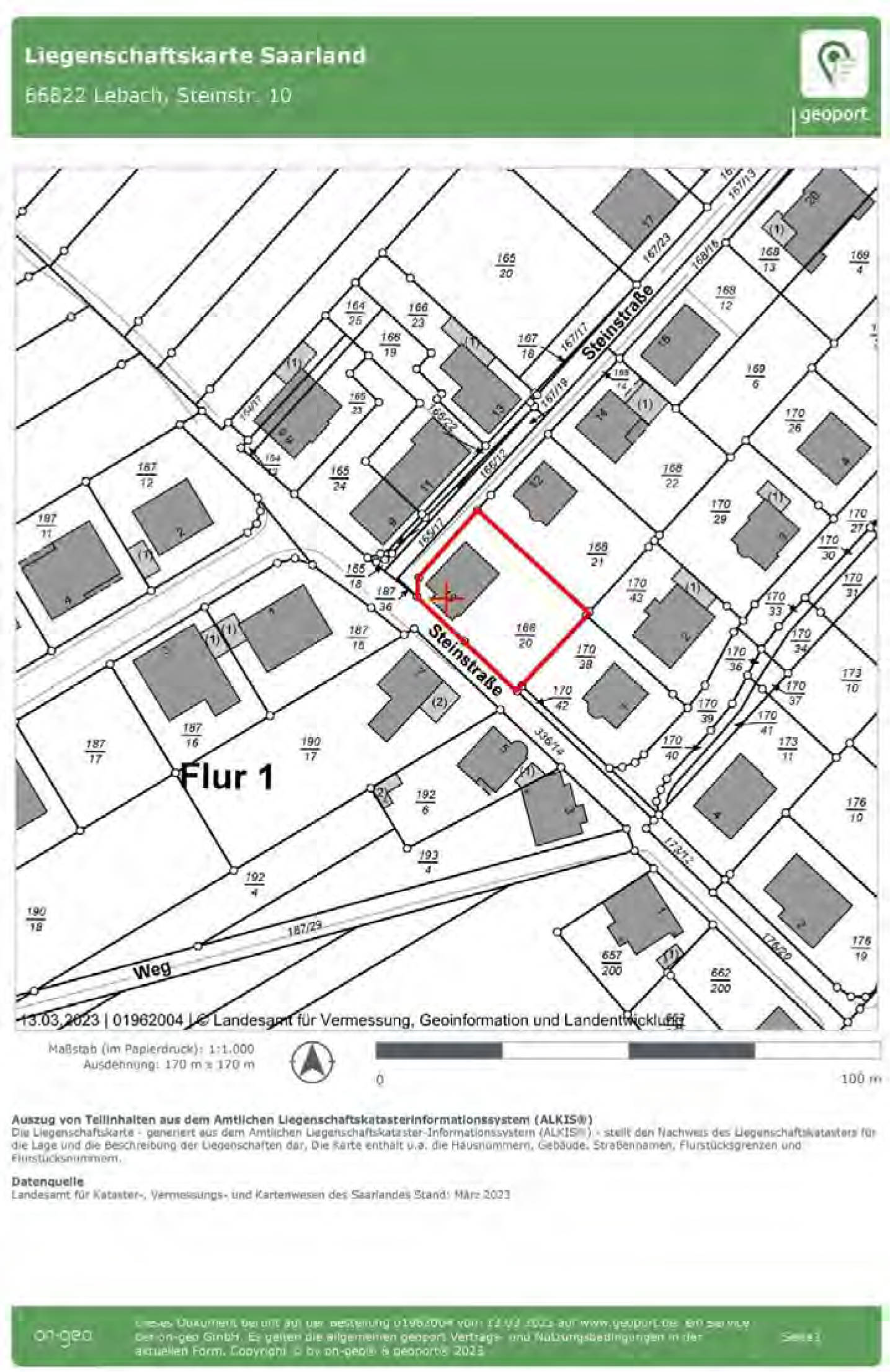 Grundstück bebaut mit Zweifamilienhaus in Steinstraße  10, 66822 Lebach, Aschbach - Bild 4