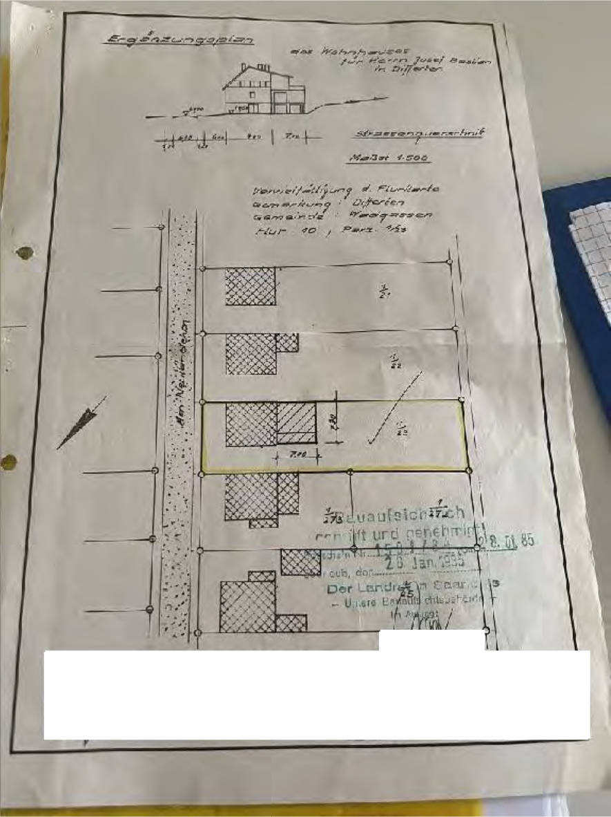 saarland 0004 K 0005/2024 Am Neuländchen  22, 66787 Wadgassen , Differten 21
