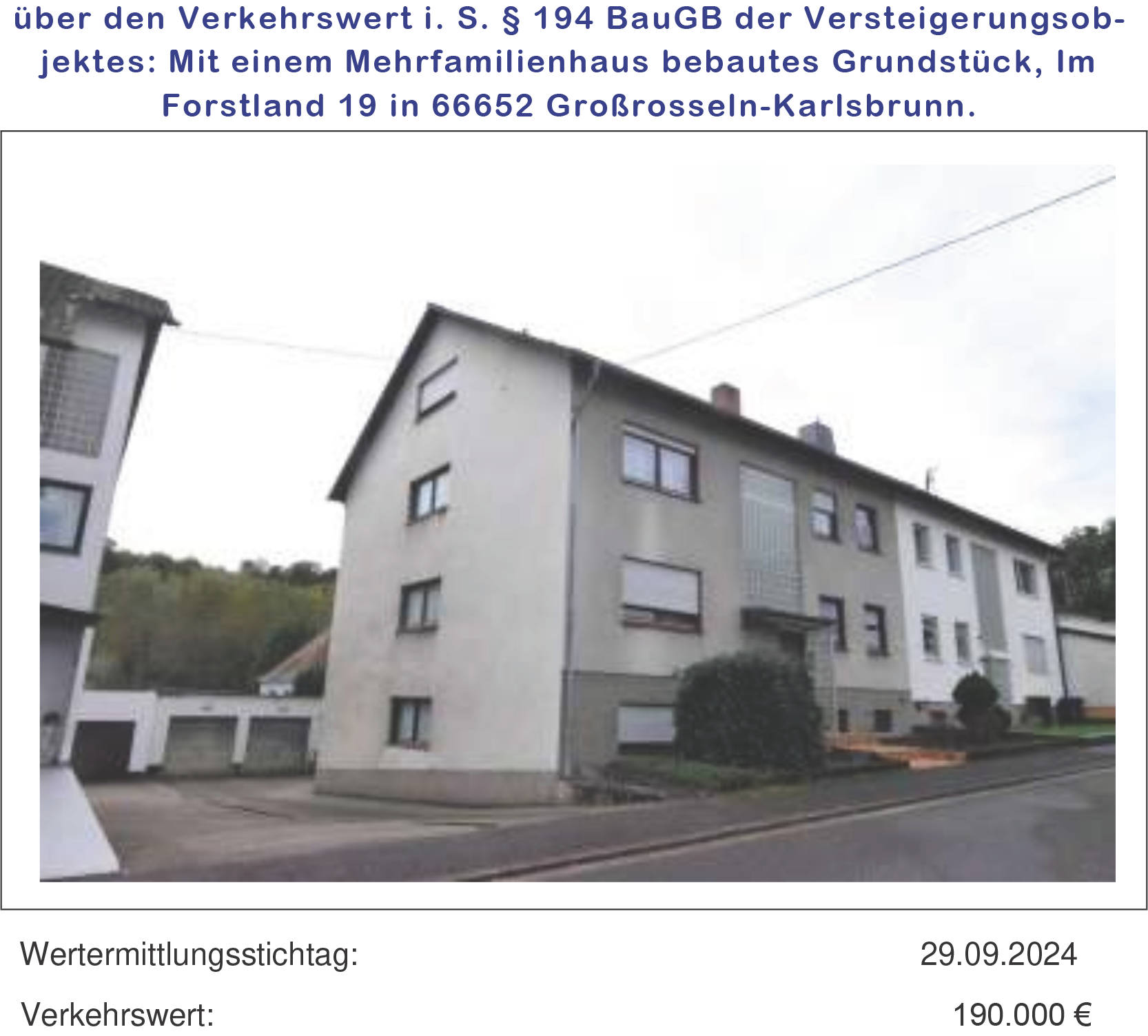 saarland 0004K0008-2024 Im Forstland 19, 66352 Großrosseln, Karlsbrunn