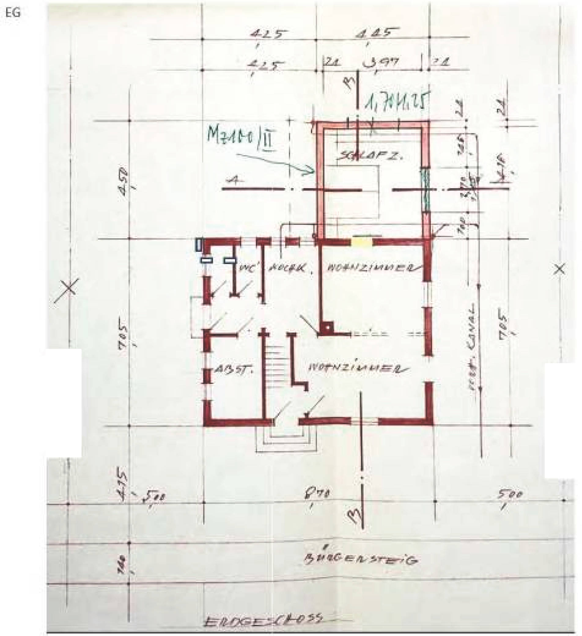 Grundstück bebaut mit Einfamilienhaus in Rosenstraße 7, 66793 Saarwellingen, Schwarzenholz - Bild 3