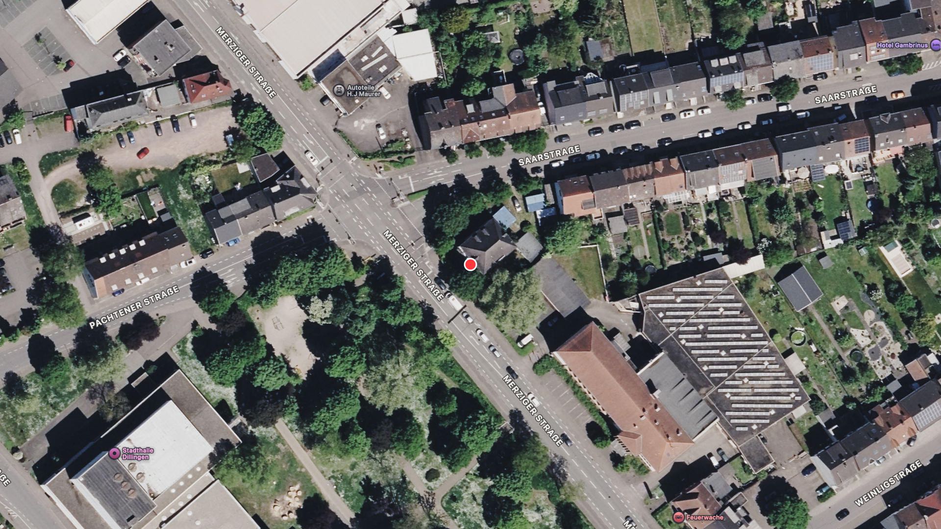 unbebautes Grundstück, Garage, Gewerbeeinheit (z.B. Laden, Büro), Bürogebäude in Merziger Straße 64, 66763 Dillingen - Bild 2