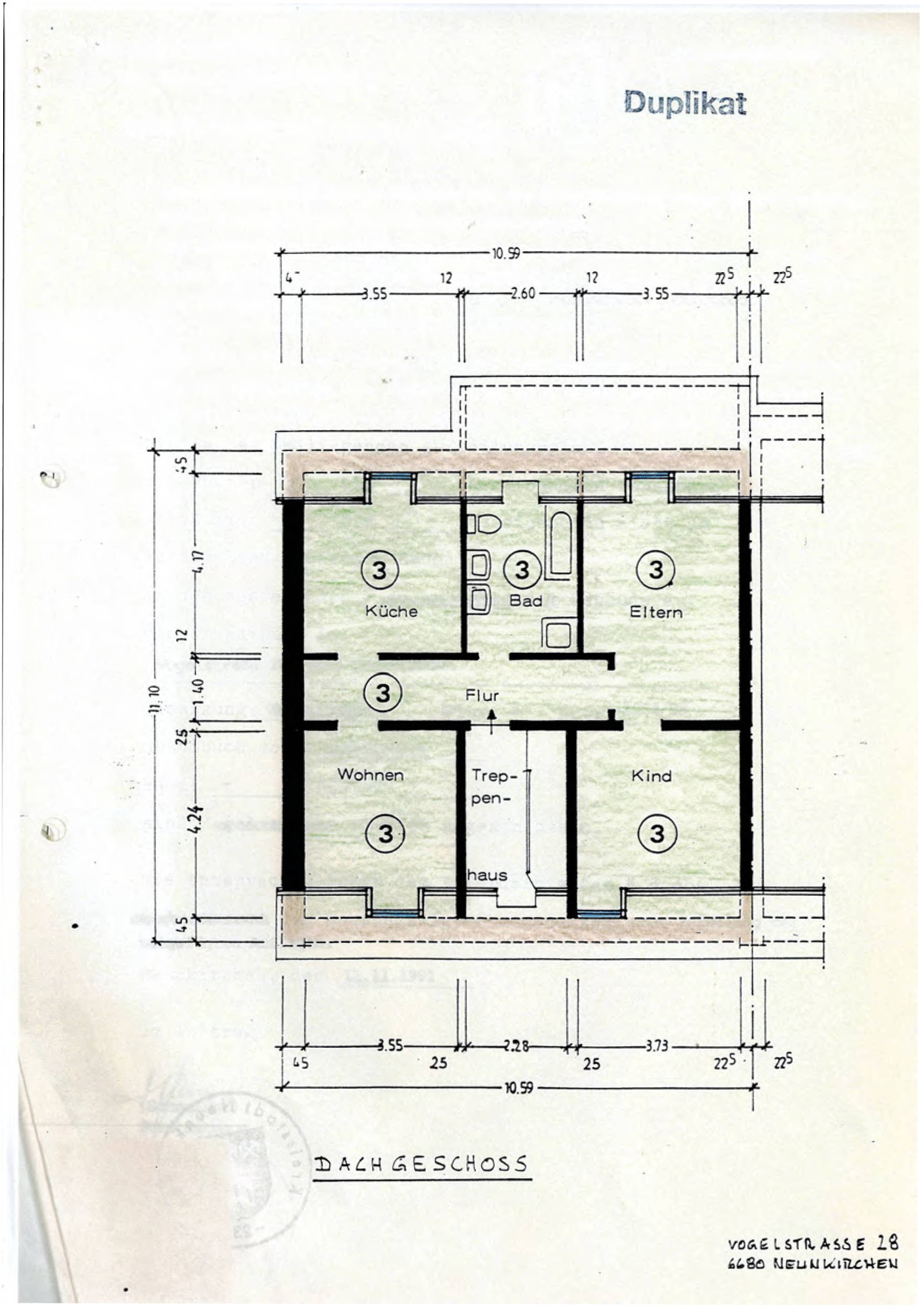 Eigentumswohnung (3 bis 4 Zimmer) in Vogelstraße 28, 66538 Neunkirchen - Bild 2