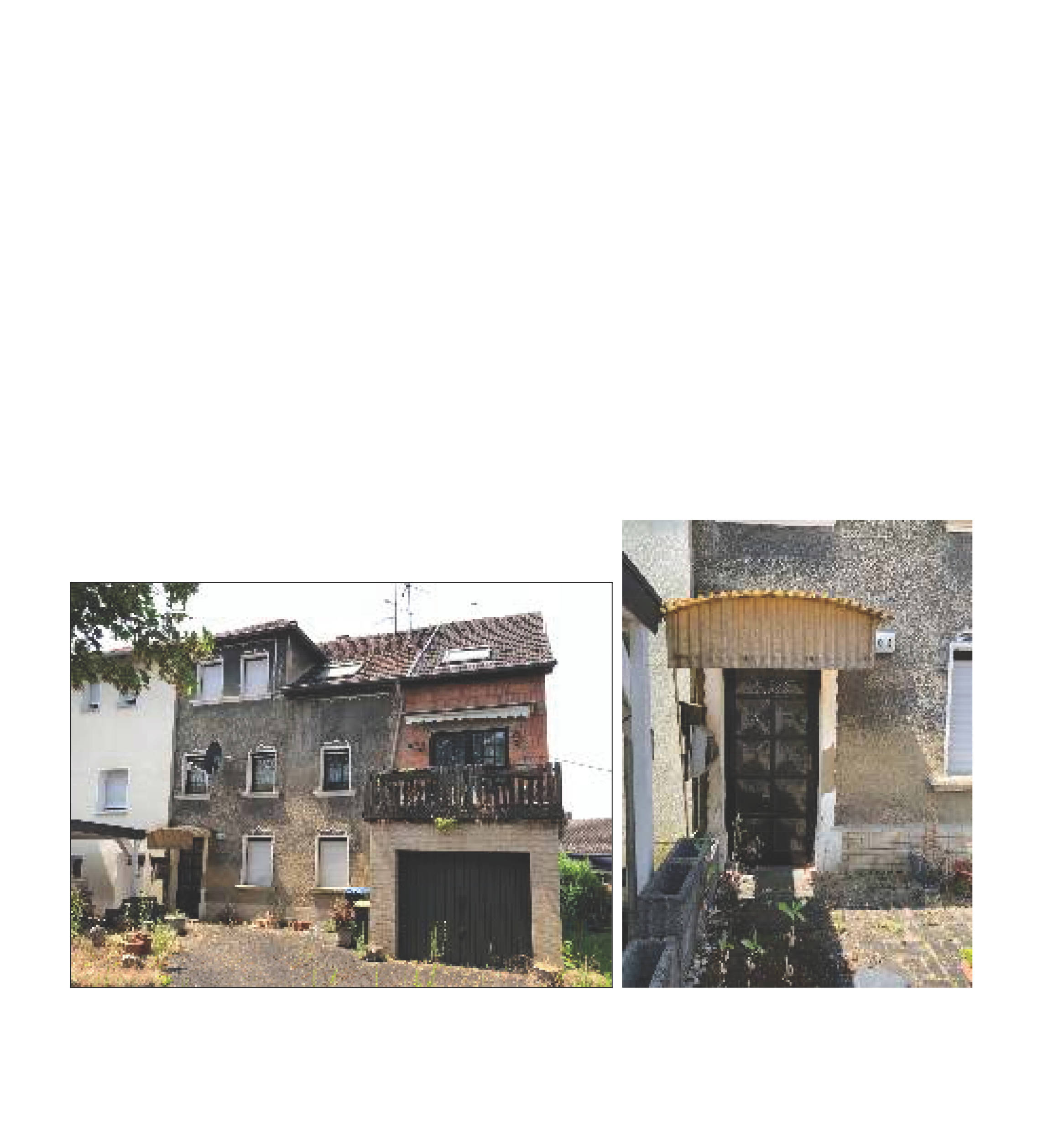 Das Grundstück ist bebaut mit einem einseitig angebauten mehrgeschossigen Wohnhaus in Kurzenbergstraße 103, 66292 Riegelsberg - Bild 3