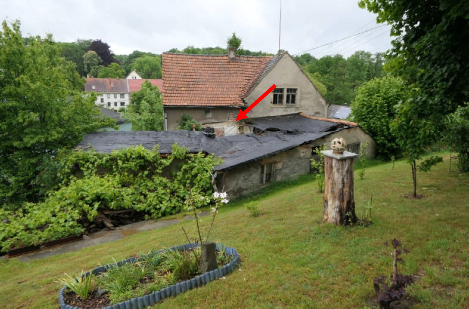 abbruchreifen Wohn- und Geschäftshaus 0003 K 0033-2024 Pulsnitztalstraße  52, 01896 Pulsnitz, Oberlichtenau