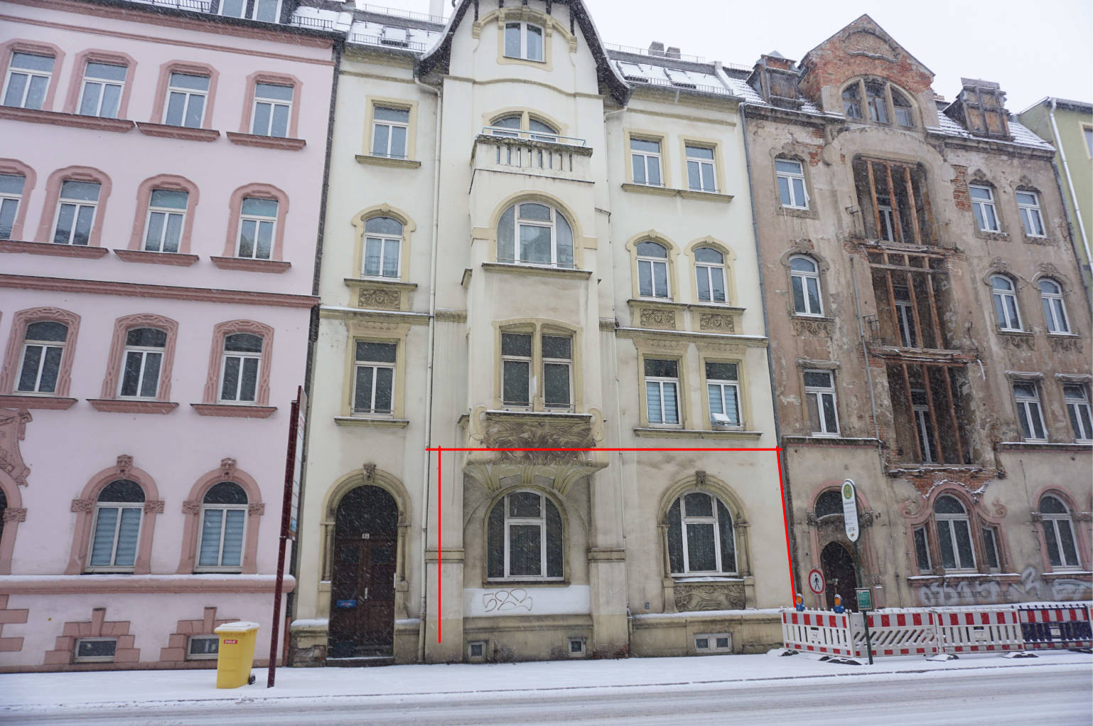 Eigentumswohnung (3 bis 4 Zimmer), Wohnung im EG nebst Kellerabteil im Kellergeschoss, SE-Nr. 1 in Trockentalstraße  93, 08527 Plauen - Bild 4