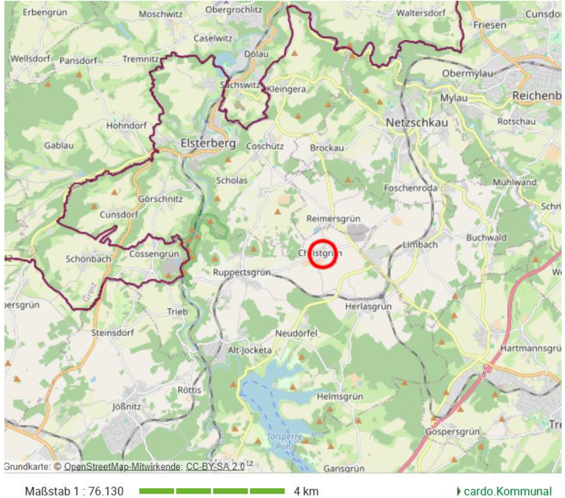 sachsen 0003 K 0155/2023 Christgrün  5 B, 08543 Pöhl, Christgrün 10