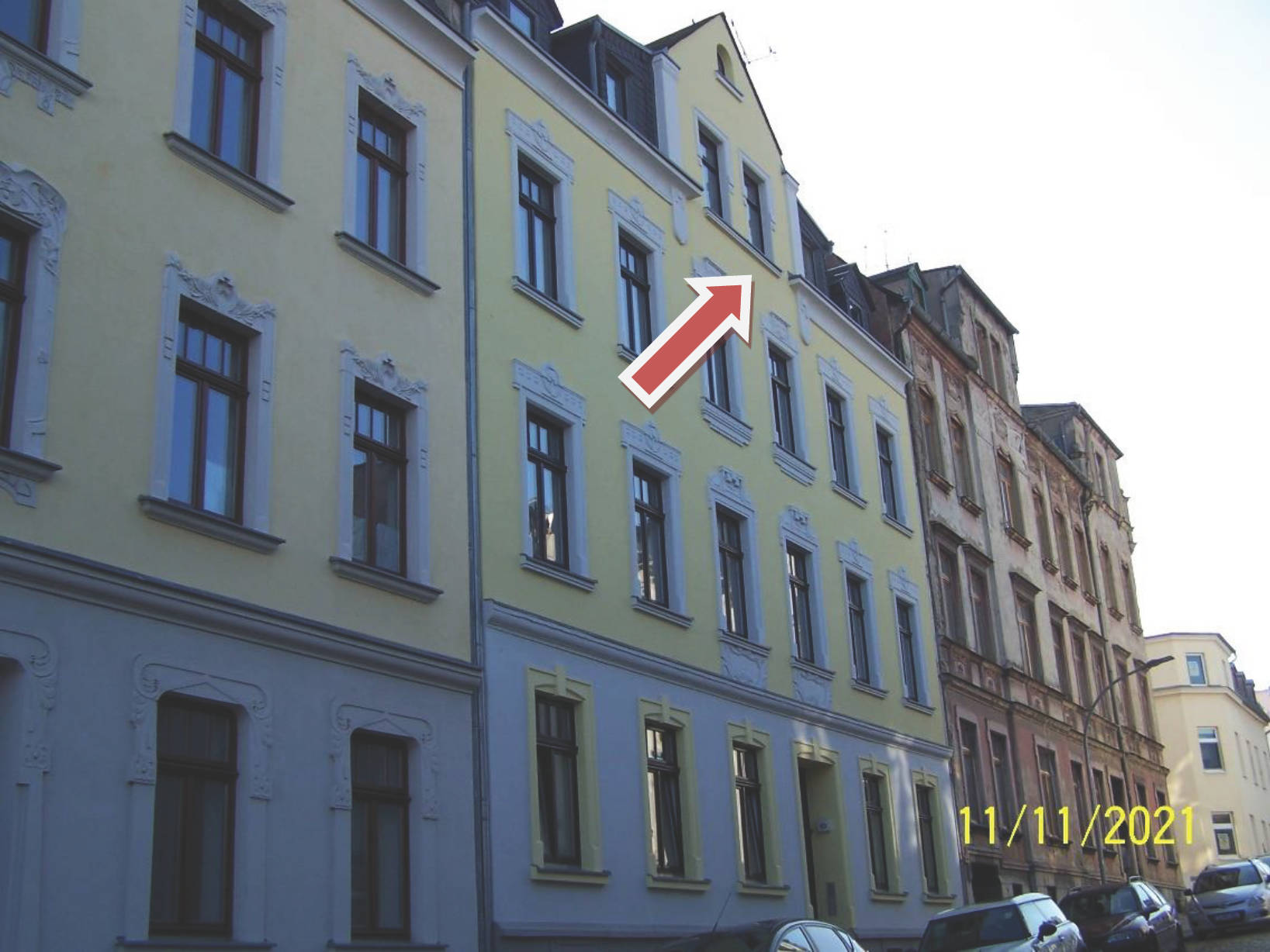 Eigentumswohnung (3 bis 4 Zimmer), Wohnung nebst Kellerraum mit Sondernutzungsrecht am Abstellraum im Treppenhaus Nr. 8 in Sidonienstraße  10, 08412 Werdau - Bild 2