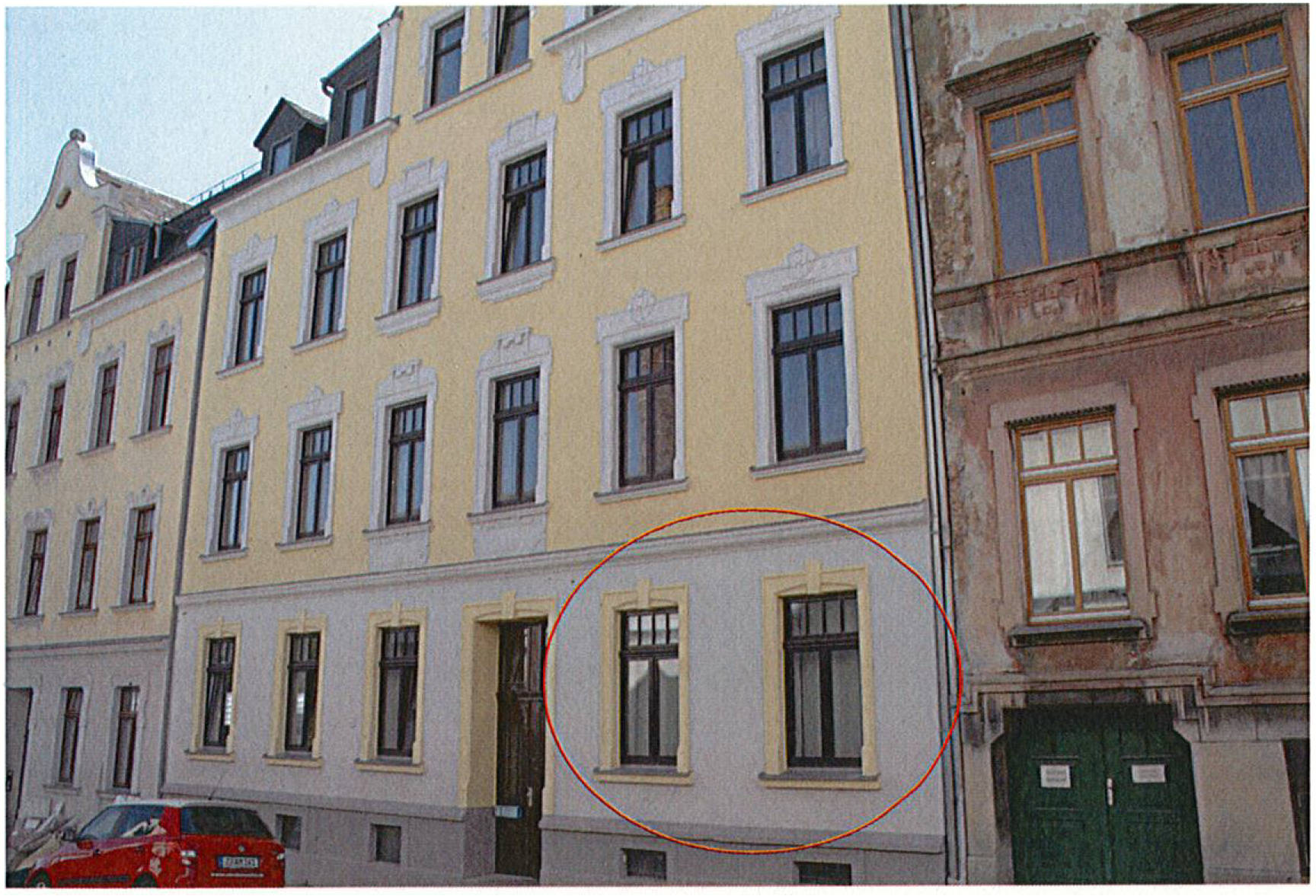 Eigentumswohnung (1 bis 2 Zimmer), Wohnung nebst Kellerraum und Abstellraum im Treppenhaus, Nr. 2 in Sidonienstraße 10, 08412 Werdau - Bild 2