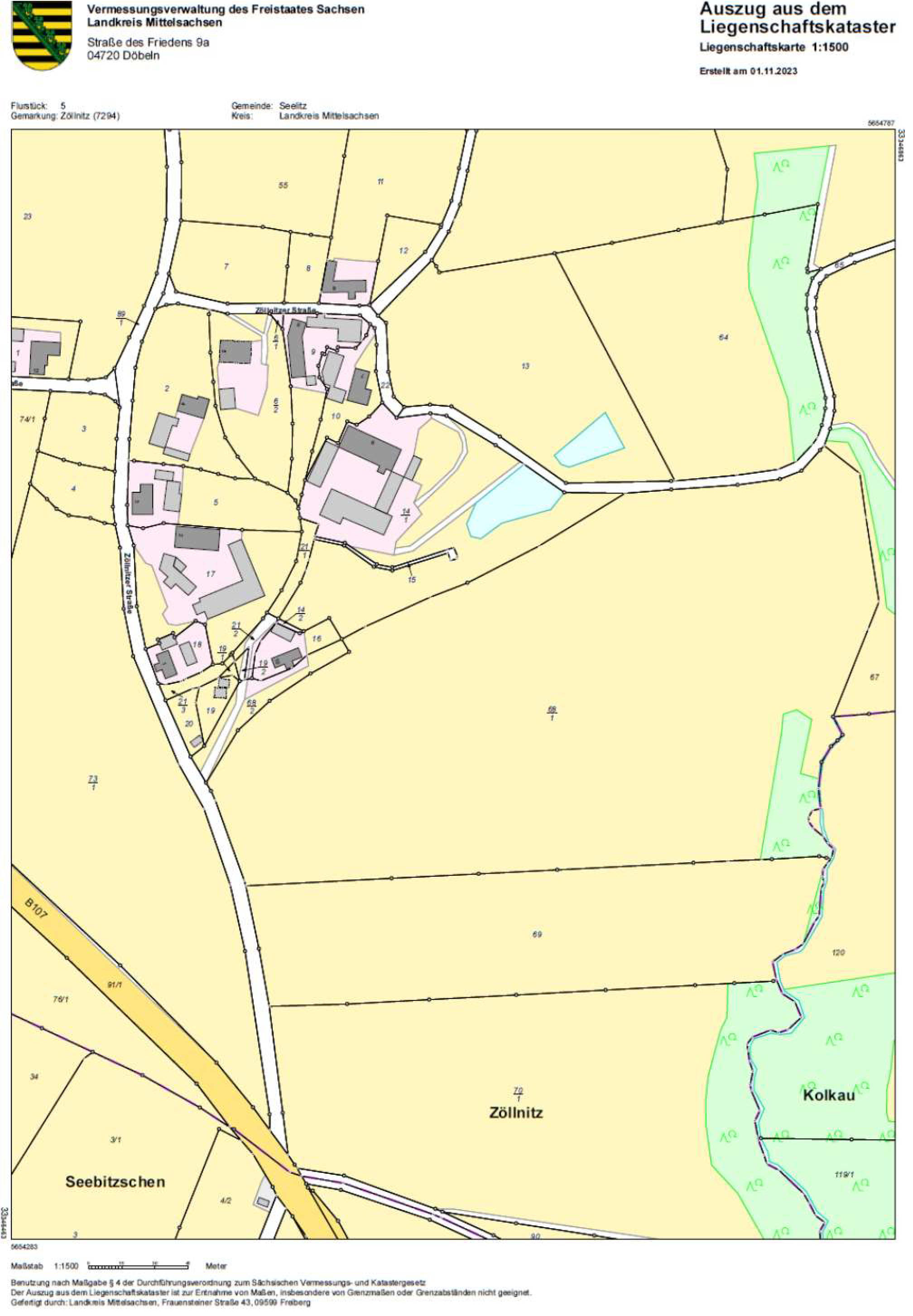 sachsen 0023 K 0164/2022 Zöllnitzer Straße 3, 09306 Seelitz, Zöllnitz 6
