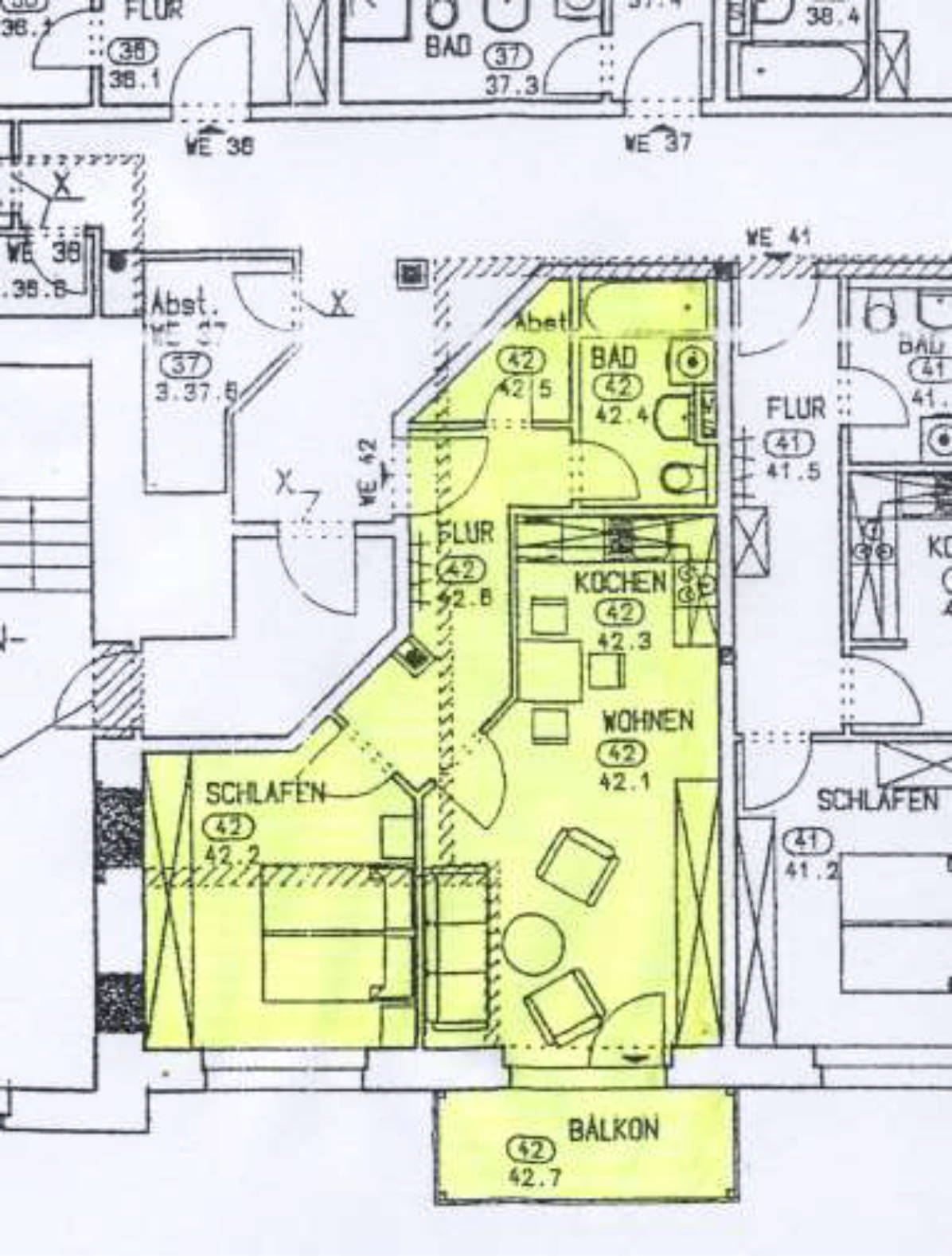 Eigentumswohnung (1 bis 2 Zimmer) in Zeisigwaldstraße  79, 09130 Chemnitz - Bild 5