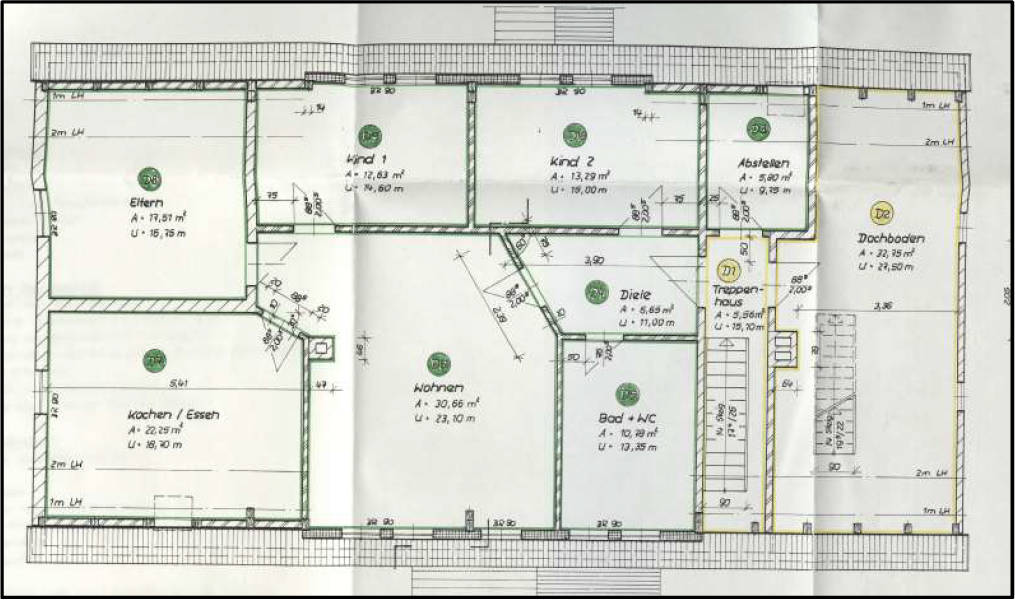 Eigentumswohnung (3 bis 4 Zimmer) in Hauptstraße  56, 09618 Großh - Bild 4