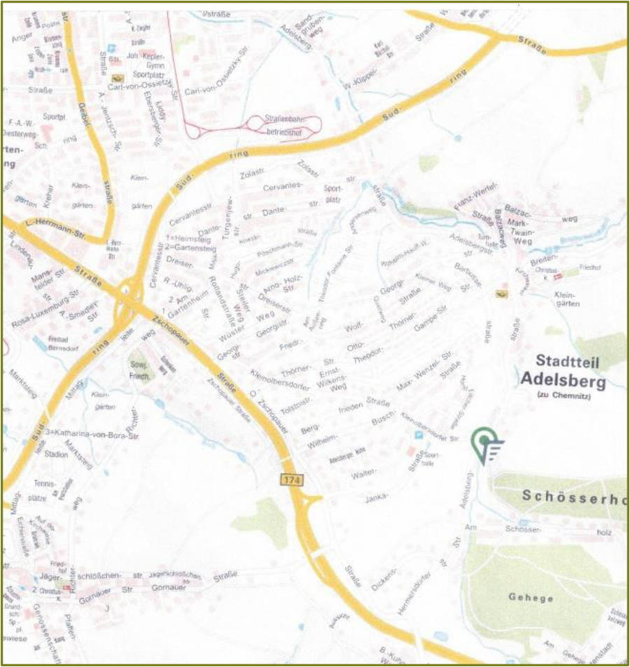sachsen 0027K0018-2022 Hermersdorfer Straße, 09127 Chemnitz