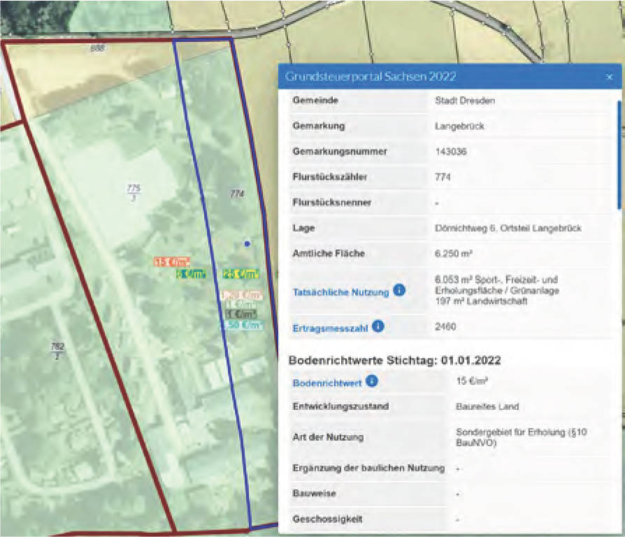 sachsen 0520 K 0034/2024 Dörnichtweg  6, 01465 Dresden , Langebrück 9
