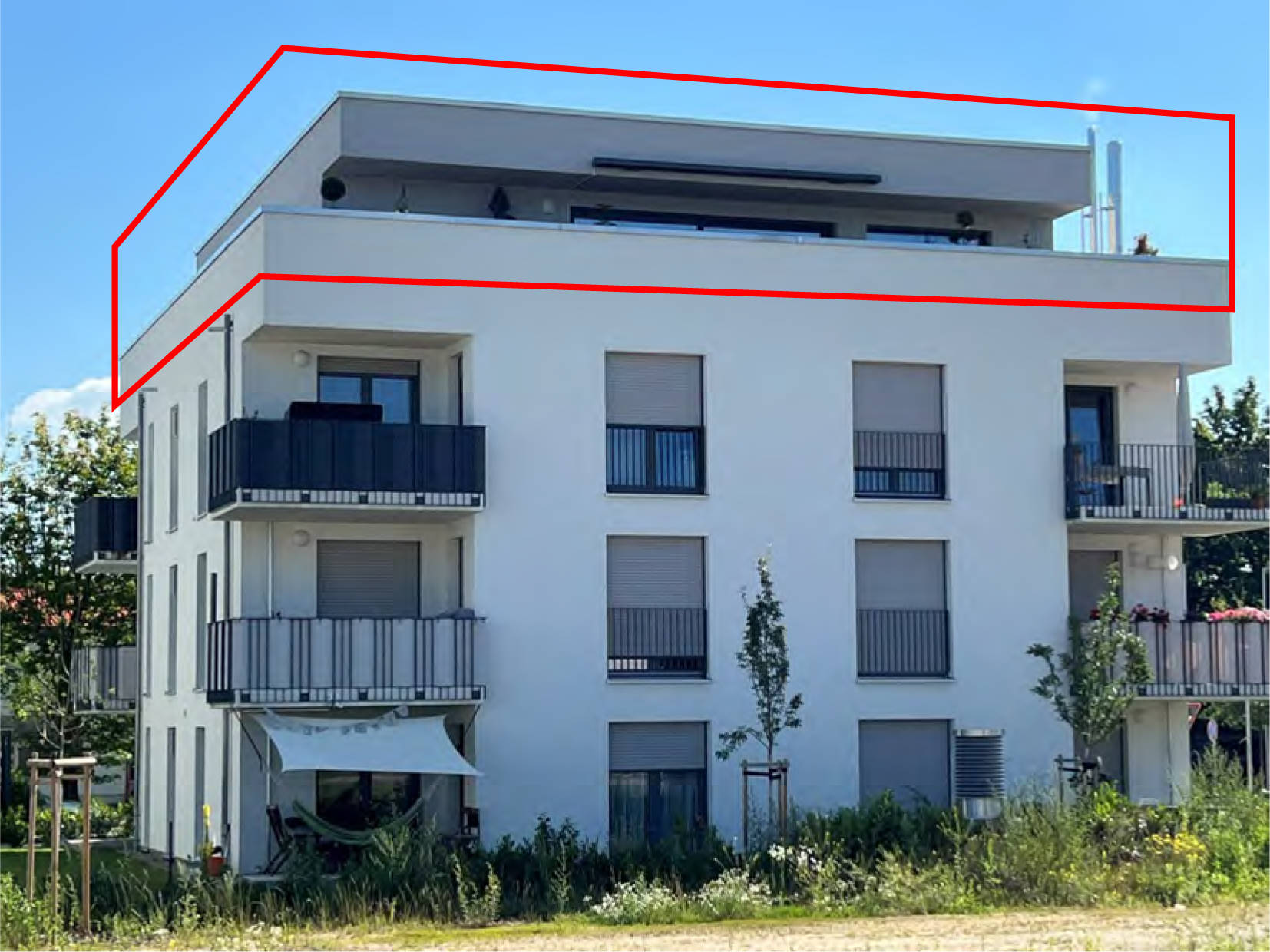 Eigentumswohnung (3 bis 4 Zimmer), Penthouse in Am Güterbahnhof  7, 01640 Coswig - Bild 4