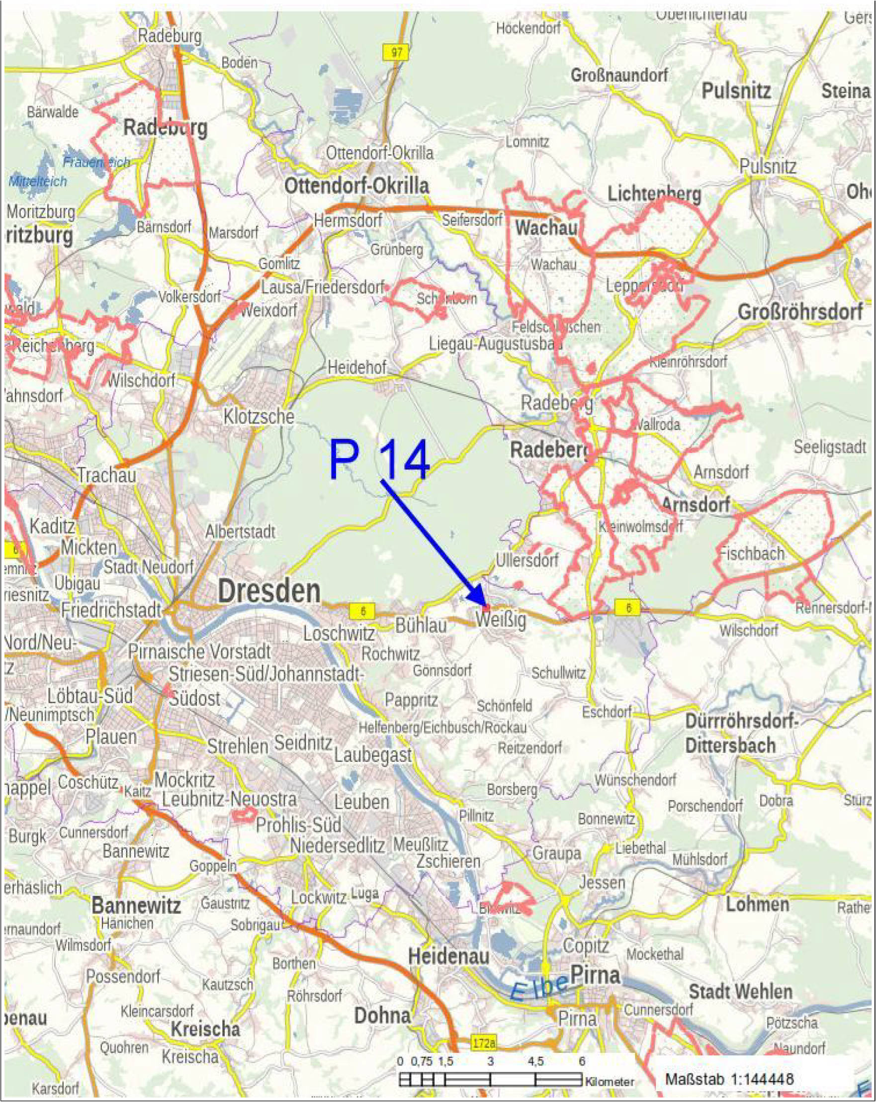 sachsen 0522 K 0108/2023 Am Weißiger Bach 12,12a,14,14a, 01328 Dresden, Weißig 16