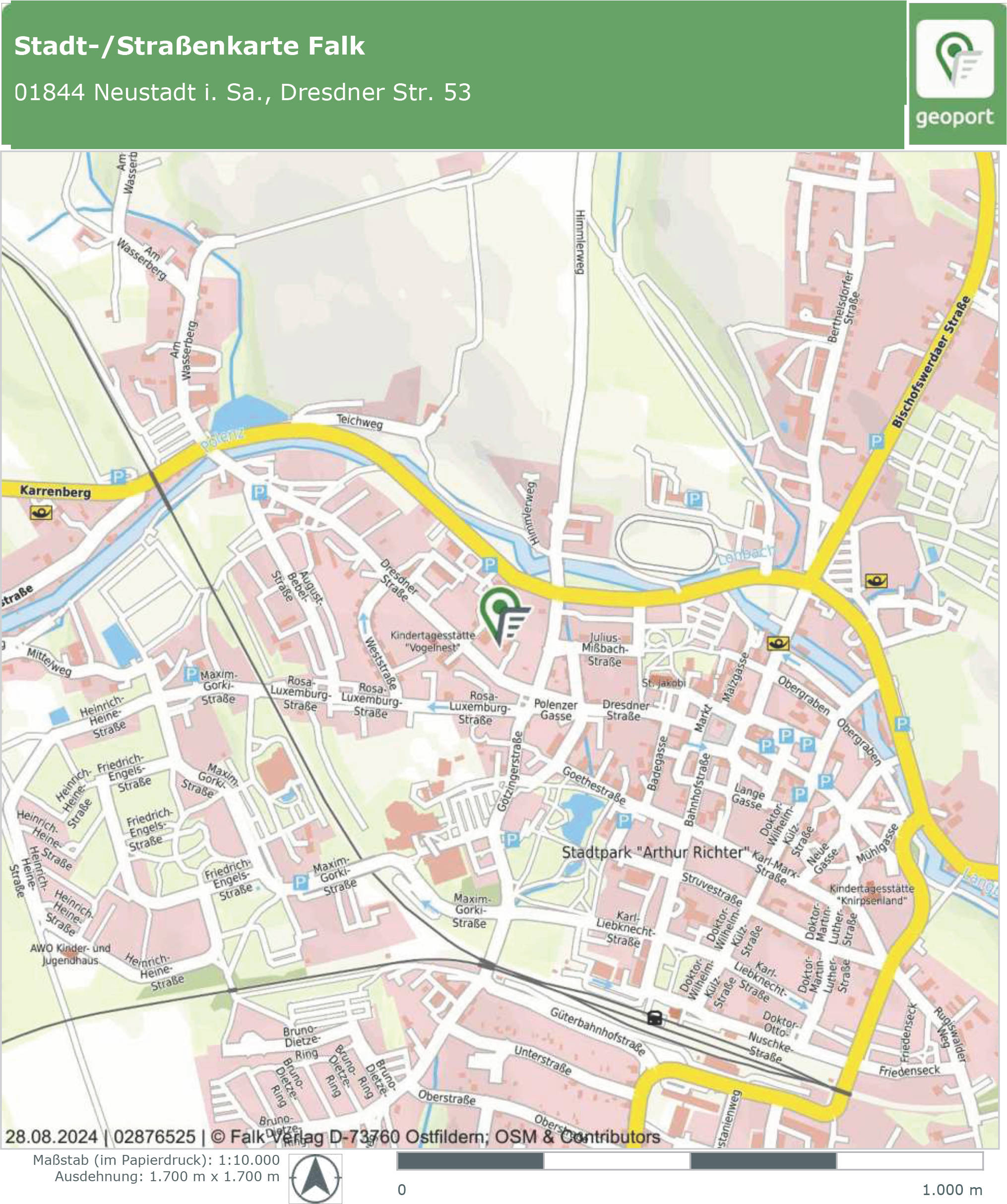 sachsen 0525K0042-2024 Dresdner Straße 53, 01844 Neustadt i. Sa.