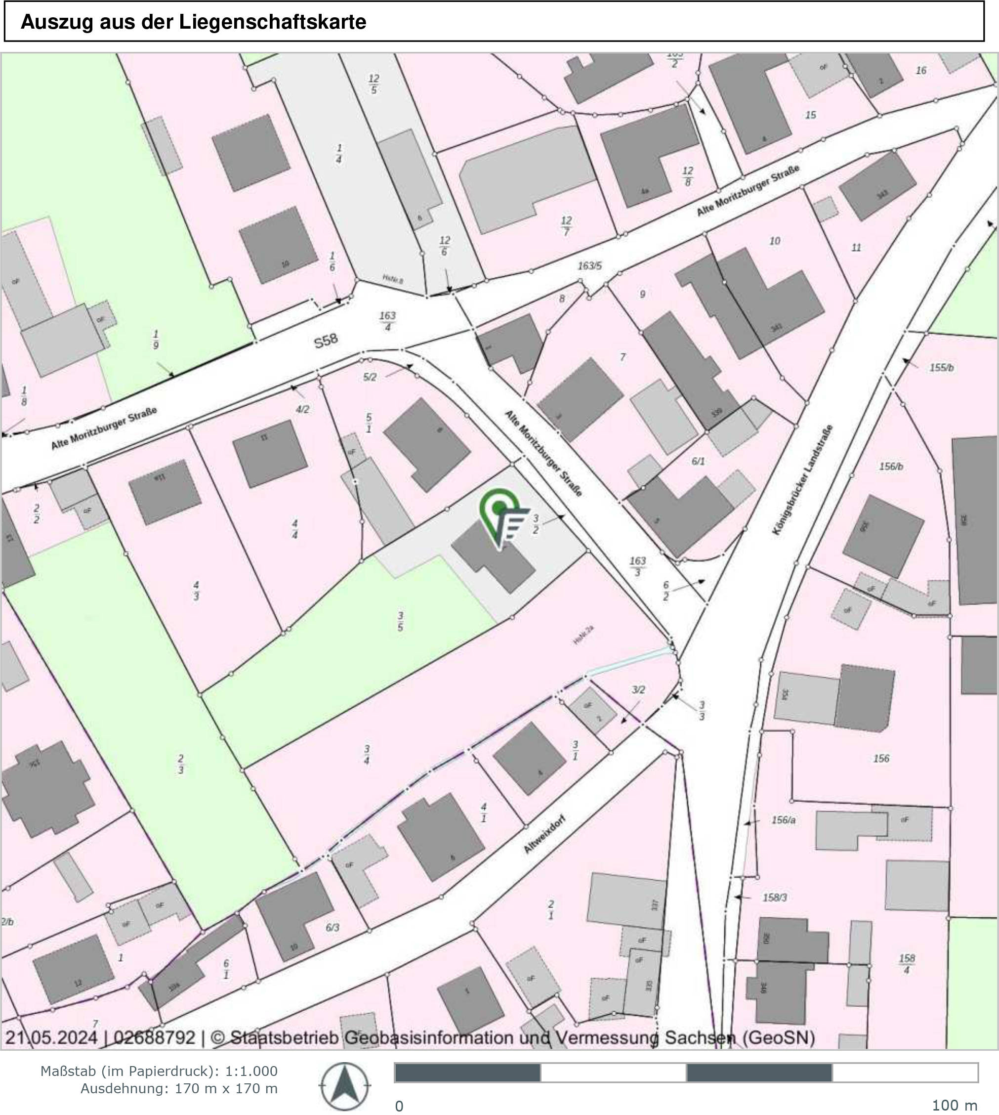 sachsen 0525K0200/2023 Alte Moritzburger Straße 7, 01108 Dresden 10