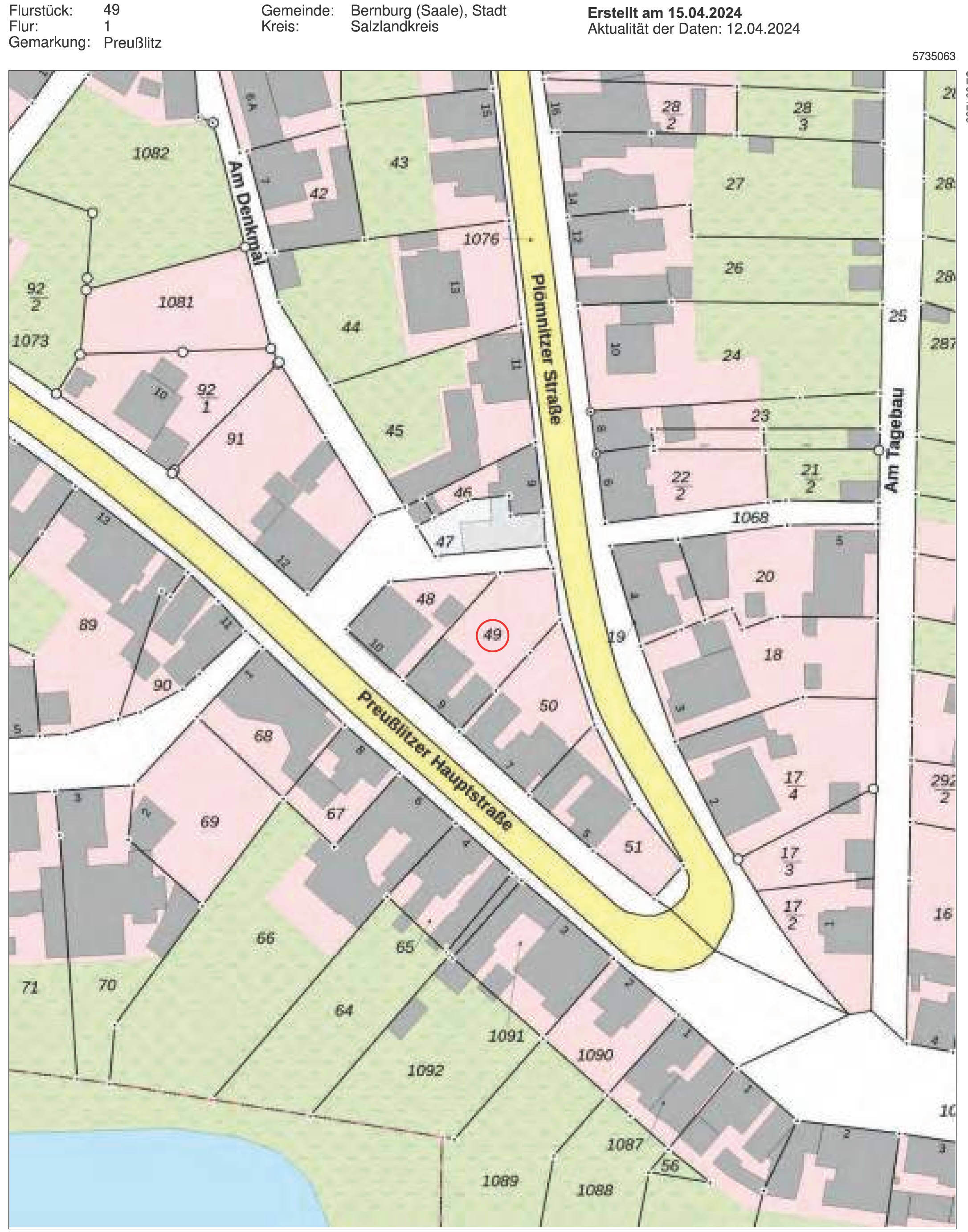 sachsen-anhalt 0002K0018-2023 Preußlitzer Hauptstraße 9, 06406 Bernburg, Preußlitz 14
