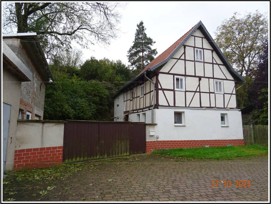 Einfamilienhaus, Garage 0008 K 0036-2024 Dorfgraben 53, 06536 Berga, Bösenrode