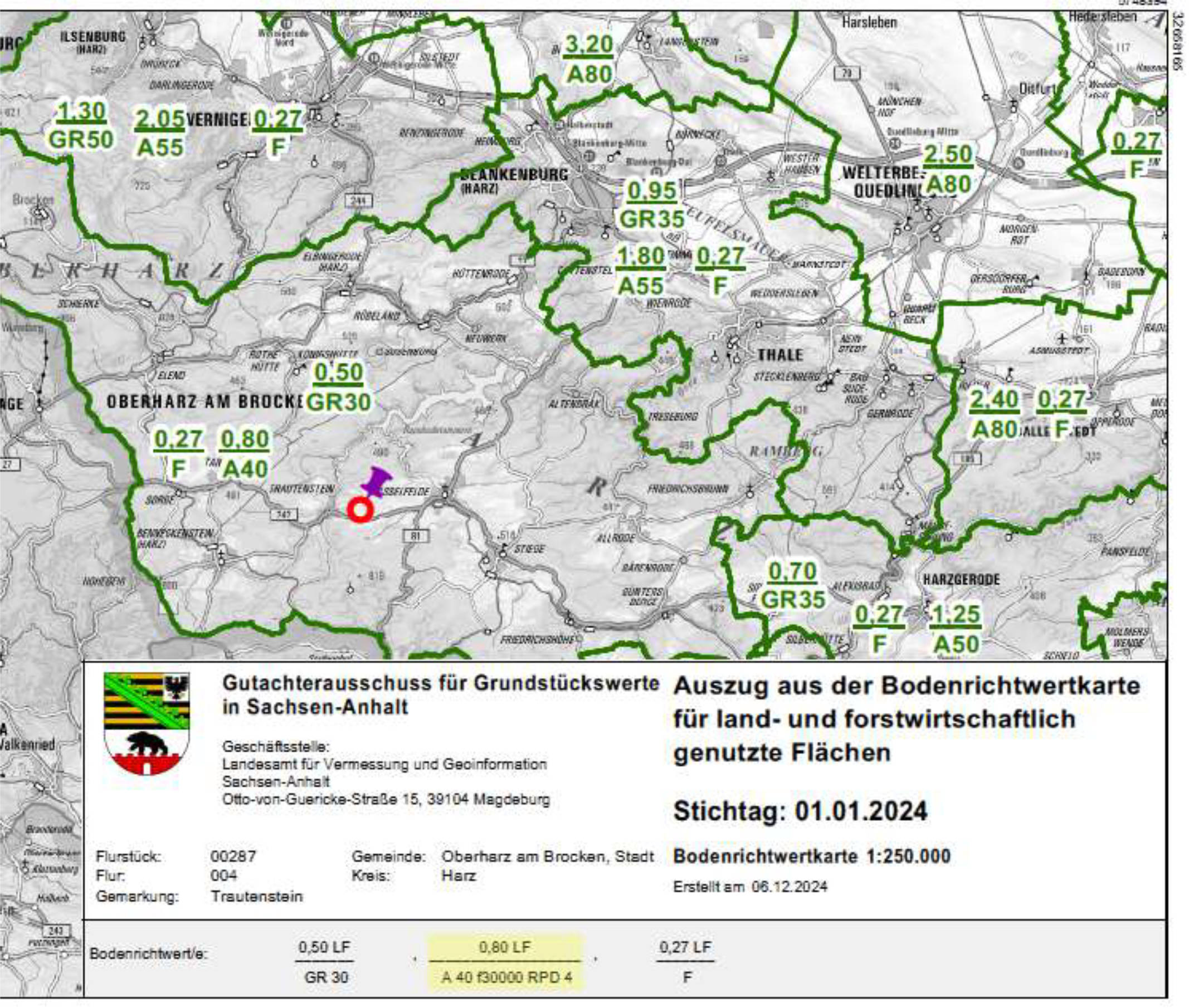 sachsen-anhalt 0012K0014-2024 Auf dem Schumannsbleeke, 38899 Trautenstein