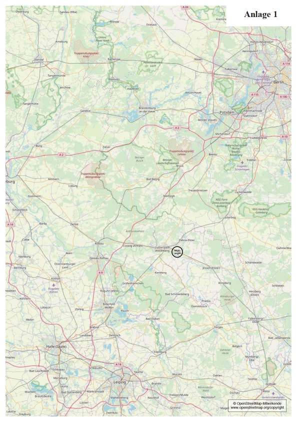 sachsen-anhalt 13 K 3/25 Hohndorfer Straße 18, 06888 Zahna-Elster - Mühlanger 10