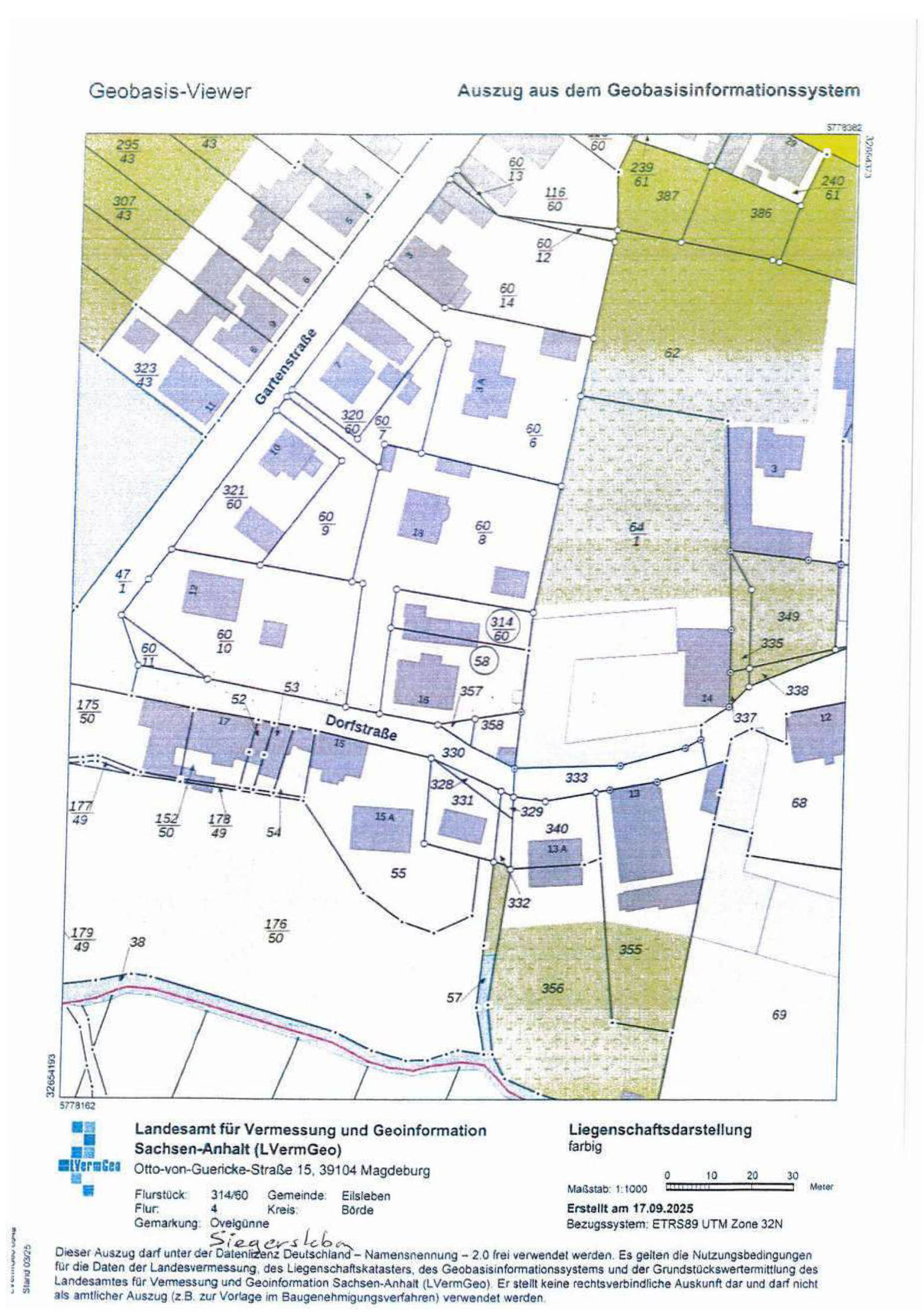 sachsen-anhalt 15 K 15/25 Dorfstraße 16, 39365 Eilsleben OT Ovelgünne/Siegersleben 15