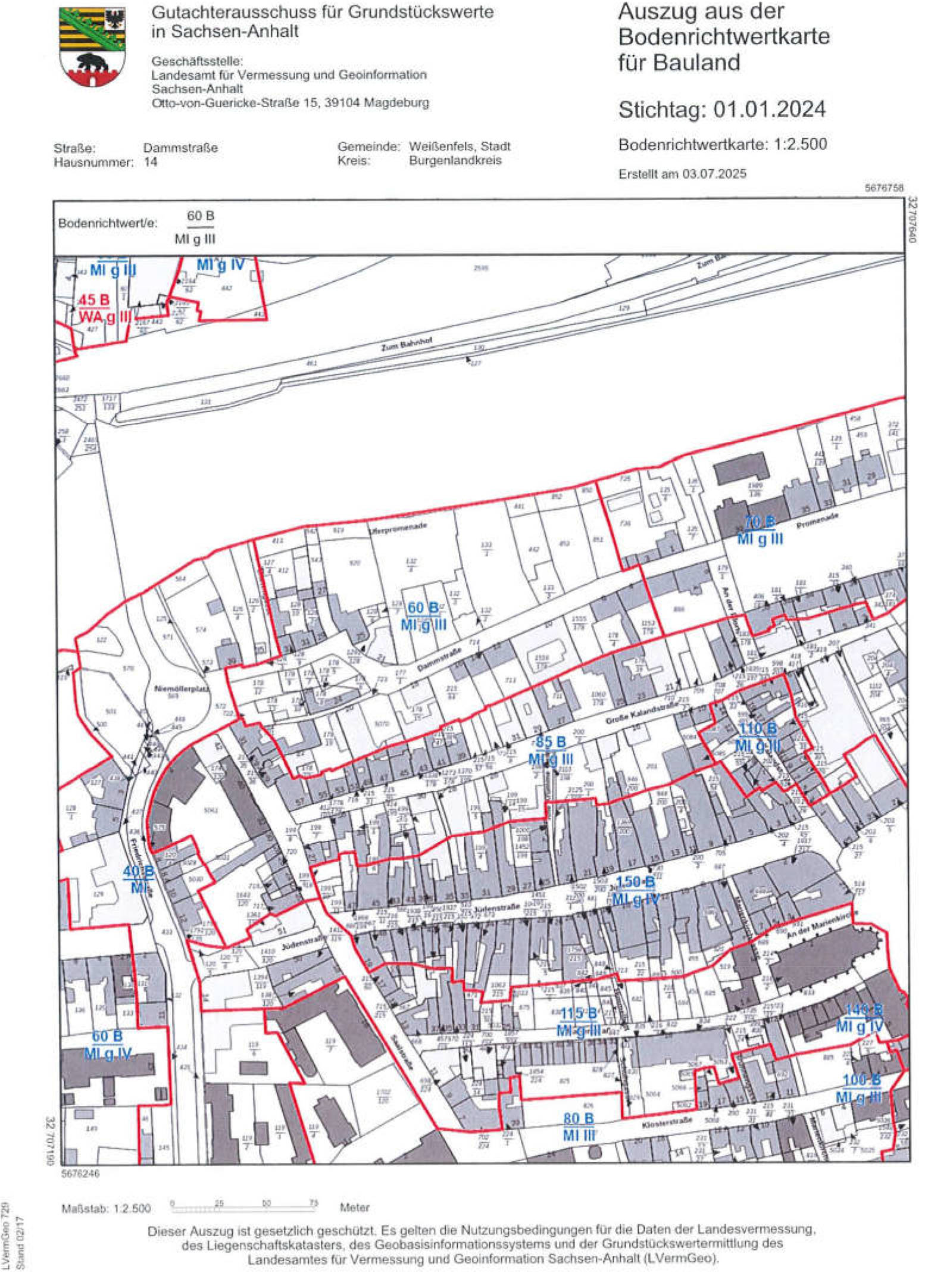 sachsen-anhalt 20 K 11/25 Dammstraße 14, 06667 Weißenfels 18