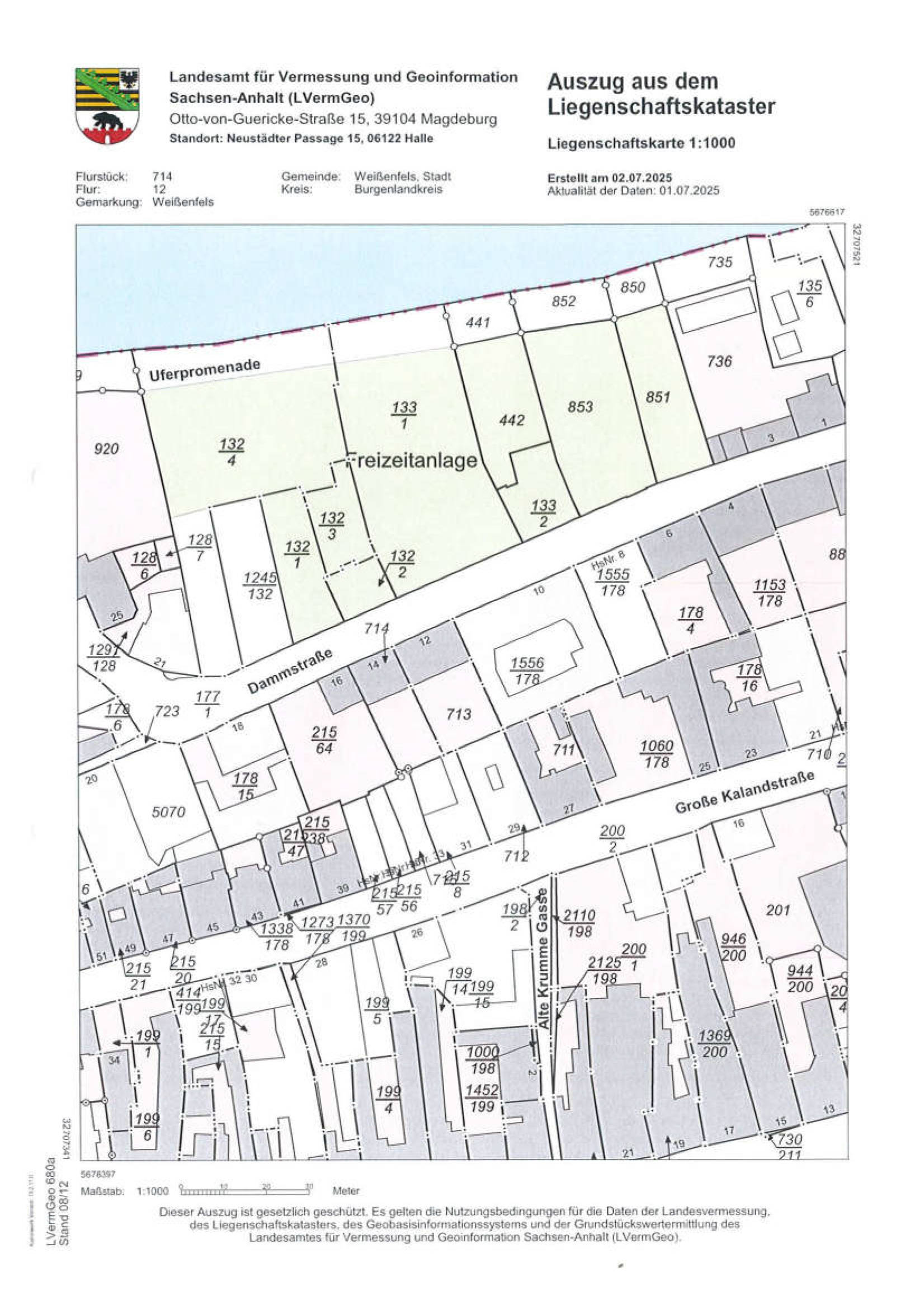 sachsen-anhalt 20 K 11/25 Dammstraße 14, 06667 Weißenfels 16