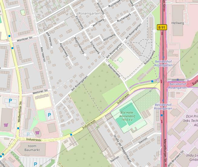 sachsen-anhalt 555 K 38/25 Am Rosengarten, 06132 Halle (Saale) - Ammendorf 9