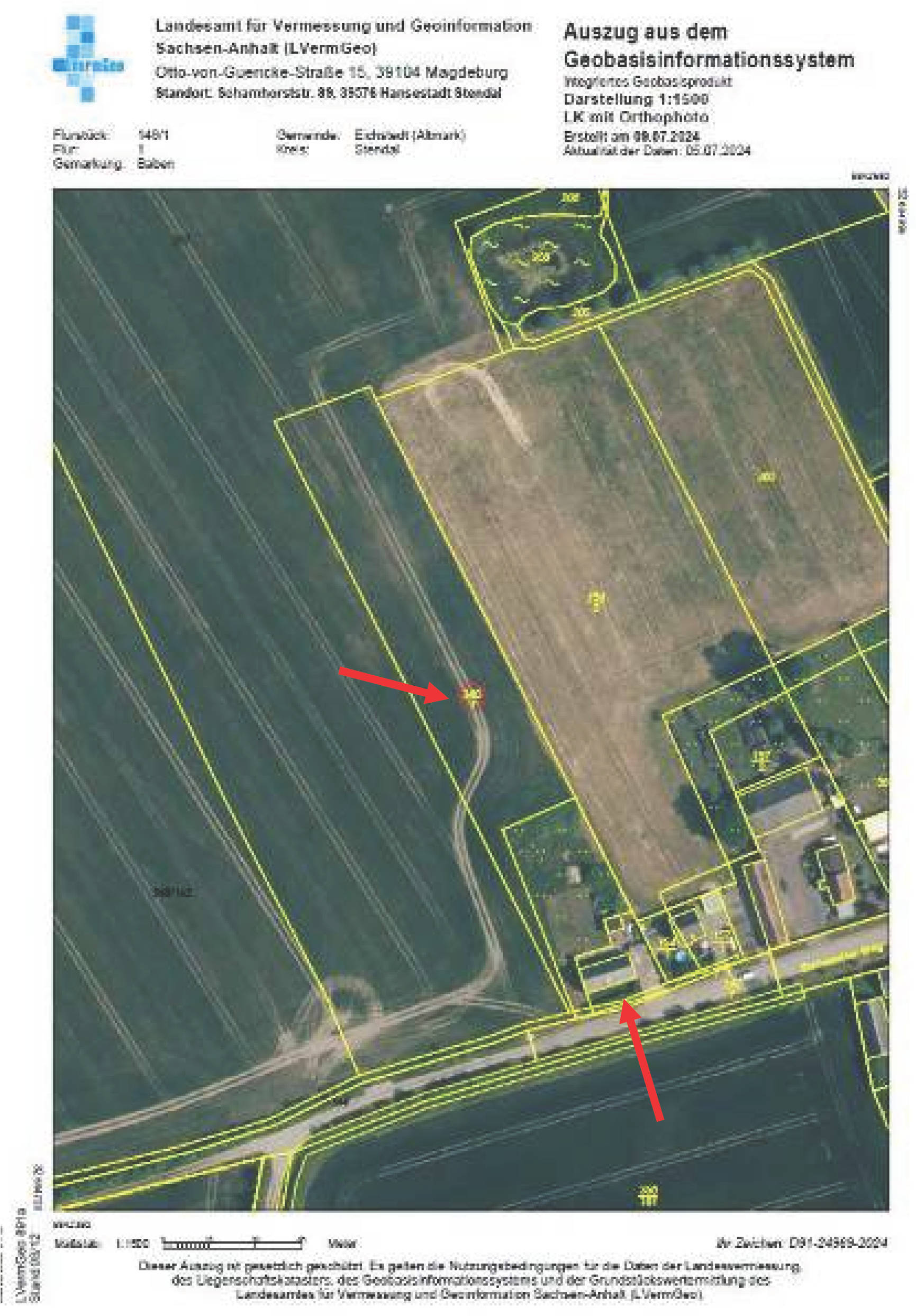 sachsen-anhalt 0007 K 0010/2023 Eichstedter Weg 11, 39596 Eichstedt (Altmark)/ OT Baben 11
