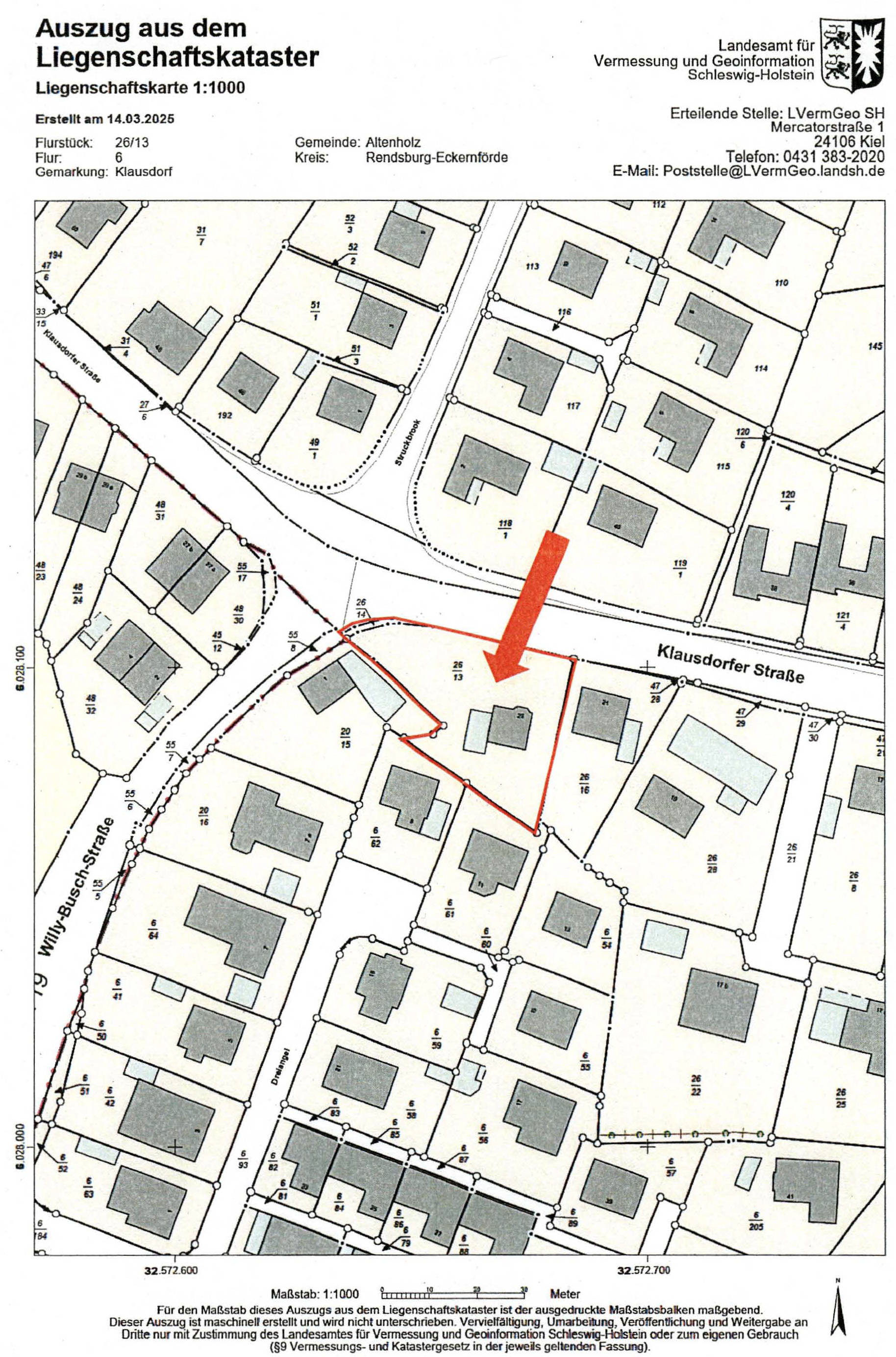 schleswig-holstein 2 K 31/24 Klausdorfer Straße 23, 24161 Altenholz-Klausdorf 12
