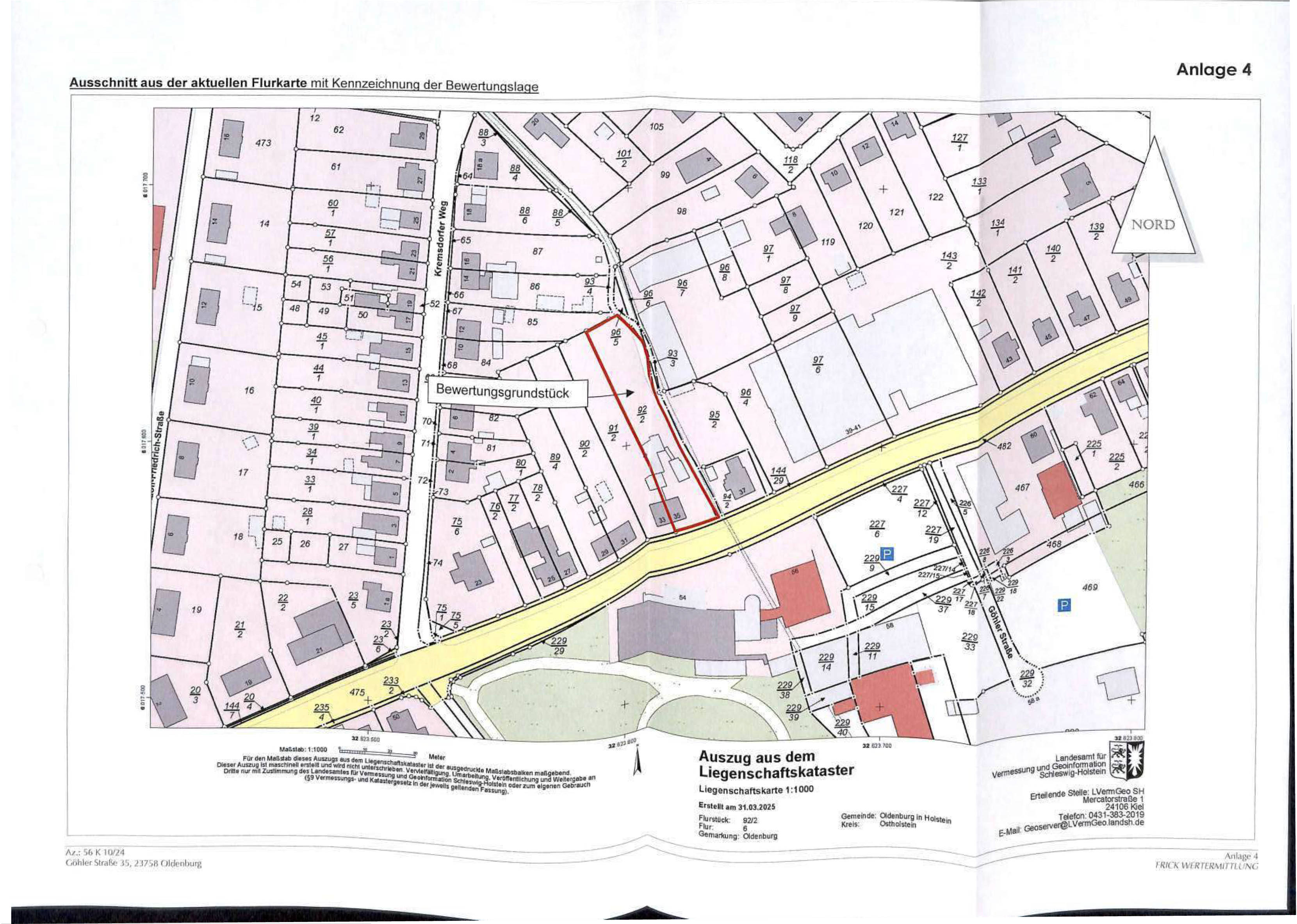 schleswig-holstein 56 K 10/24 Göhler Straße 35, 23758 Oldenburg/Holstein 18