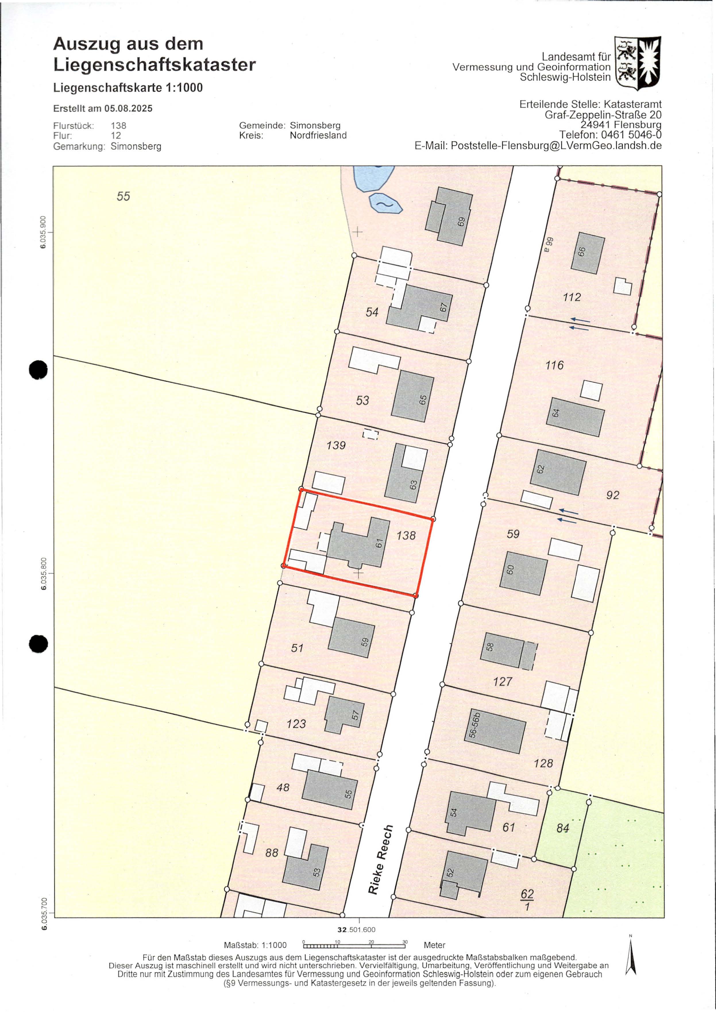 schleswig-holstein 6 K 15/25 Rieke Reech [Finkhaushallig] 61, 25813 Simonsberg 2