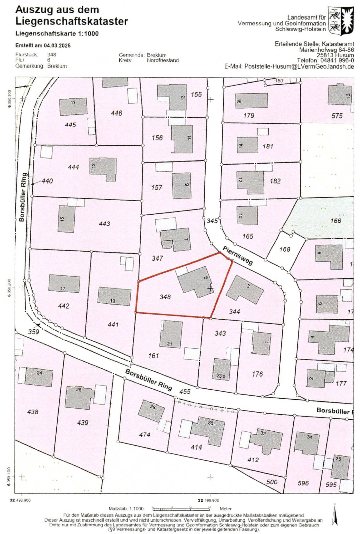 schleswig-holstein 6 K 17/24 Piernsweg 5, 25821 Breklum 10
