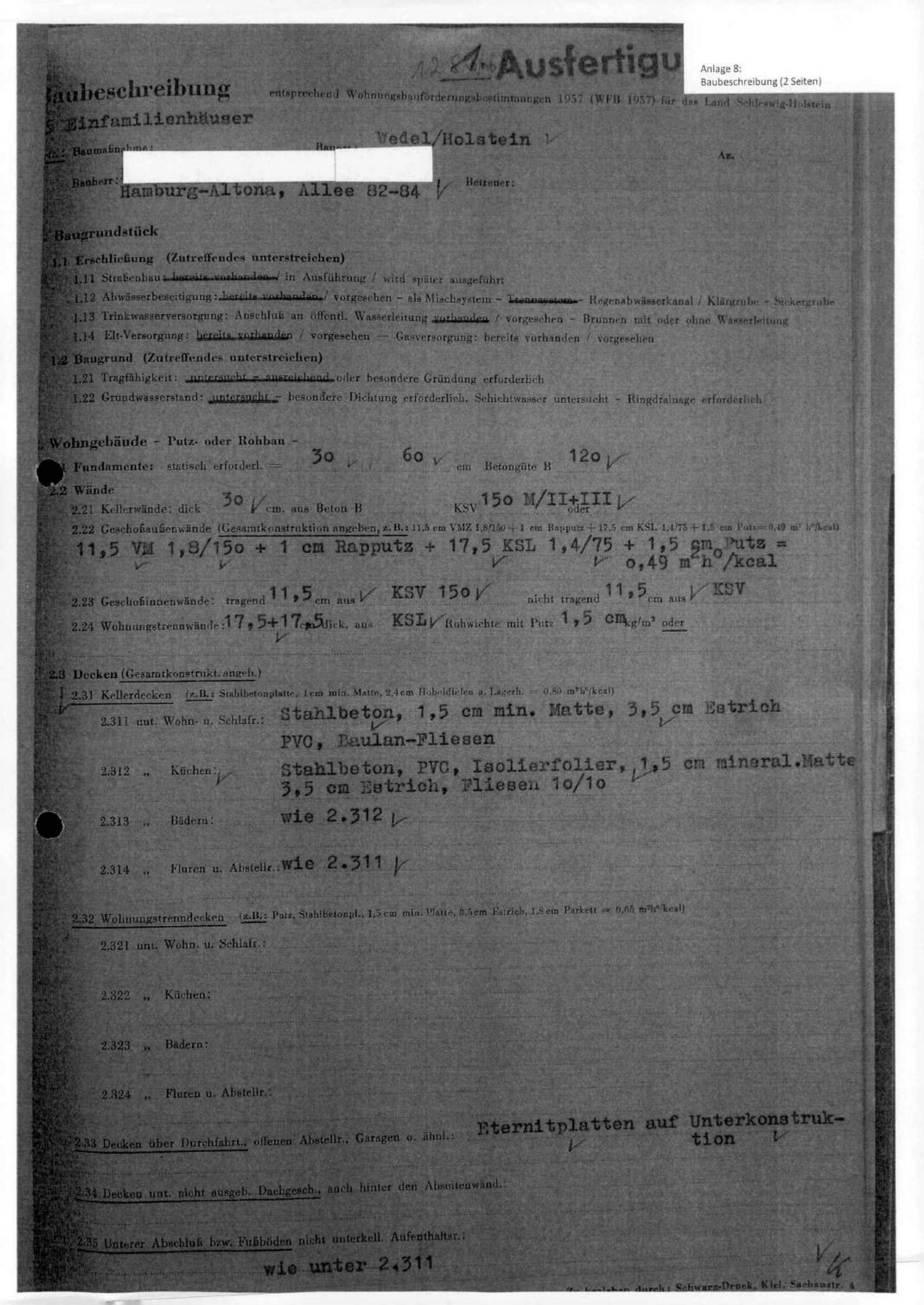 schleswig-holstein 70 K 27/24 Birkenweg 10, 22880 Wedel 23