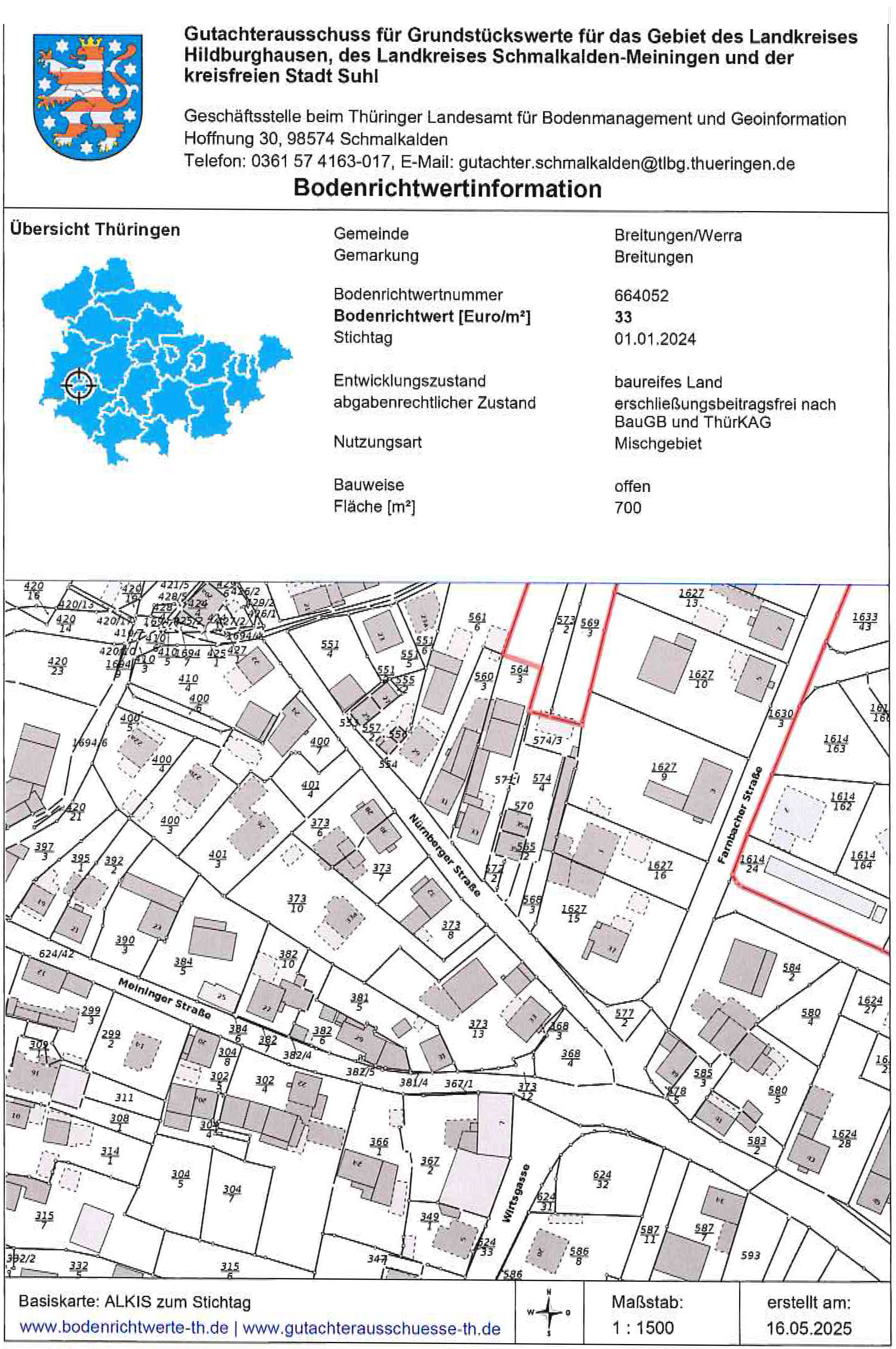 thueringen 0010 K 0011/2025 Nürnberger Straße 32, 98597 Breitungen 25