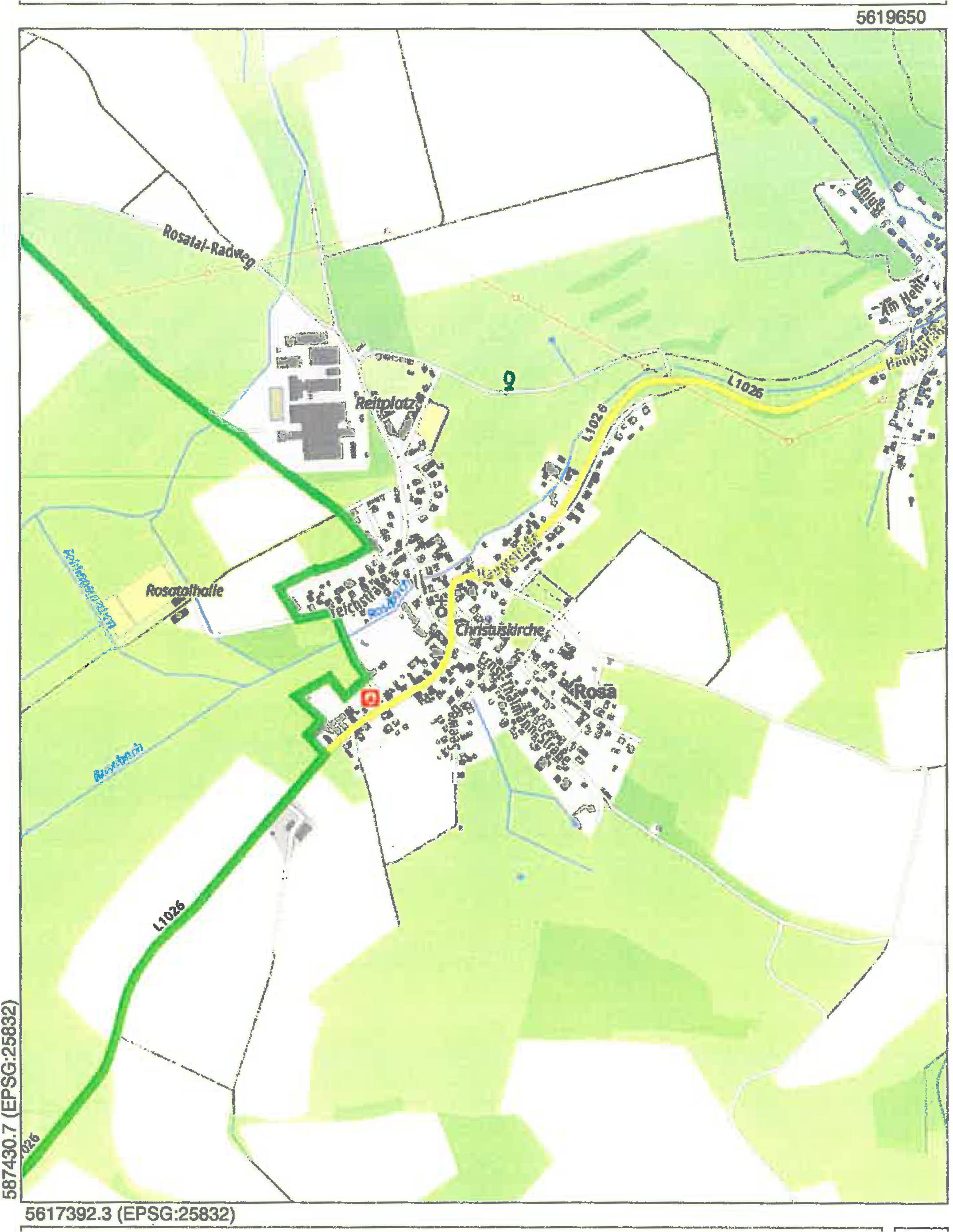 thueringen 0010K0027/2024 An der Ecke 2, 98590 Rosa 18