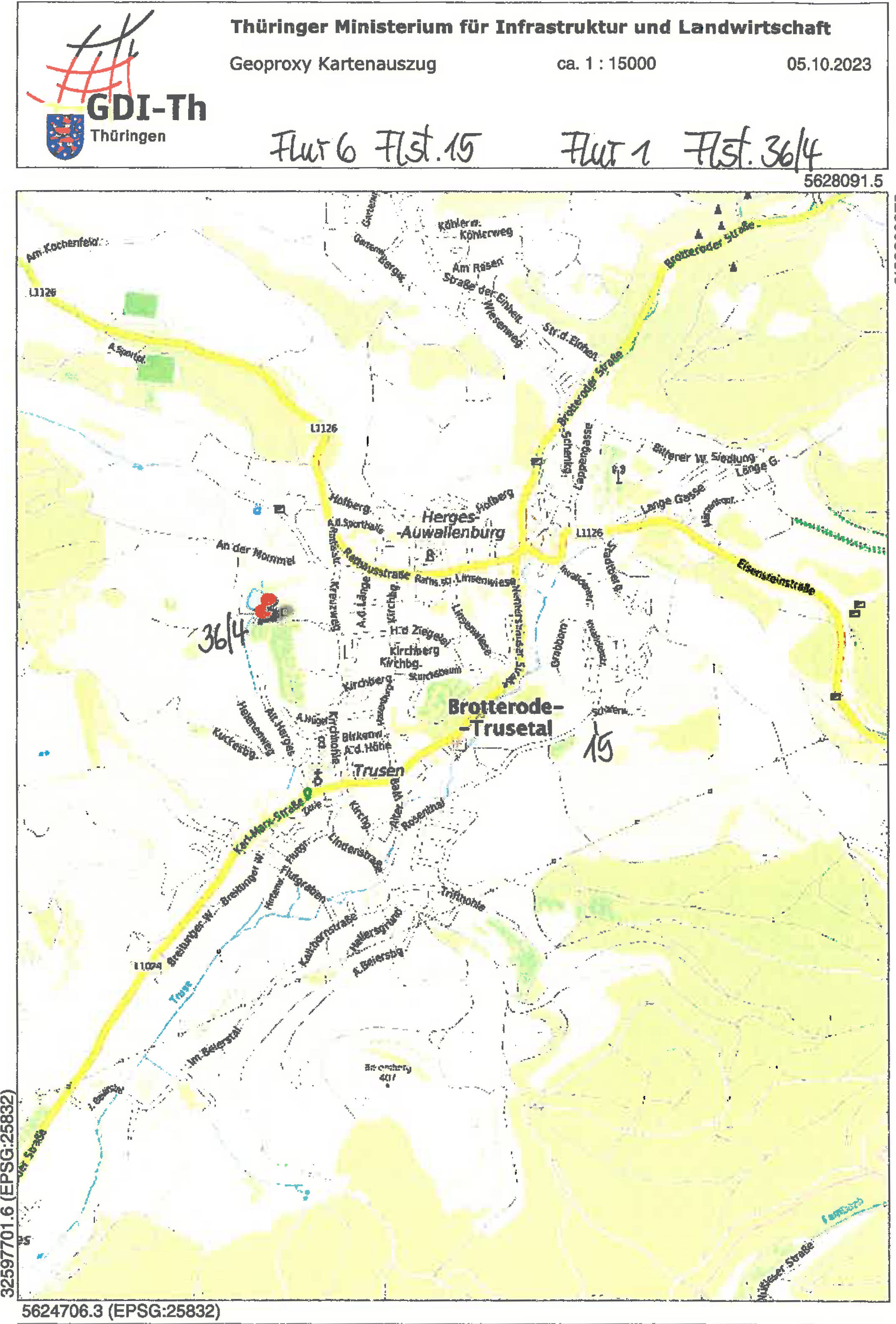 thueringen 0010K0030-2023 Rathausstraße 31, 98596 Brotterode-Trusetal (Herges-Vogtei)