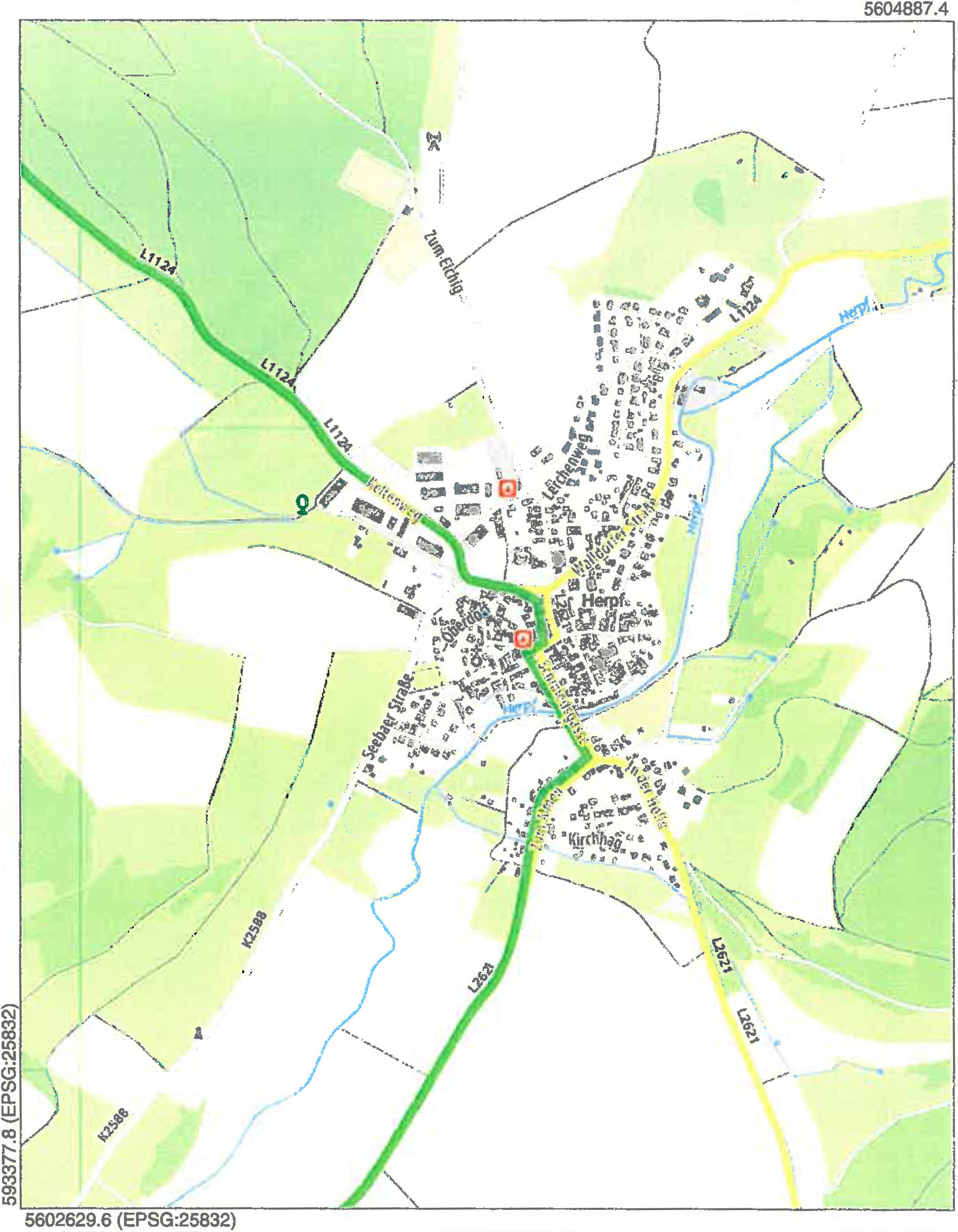 thueringen 0011K0021-2024 Oberdorf 1, 98617 Meiningen OT Herpf