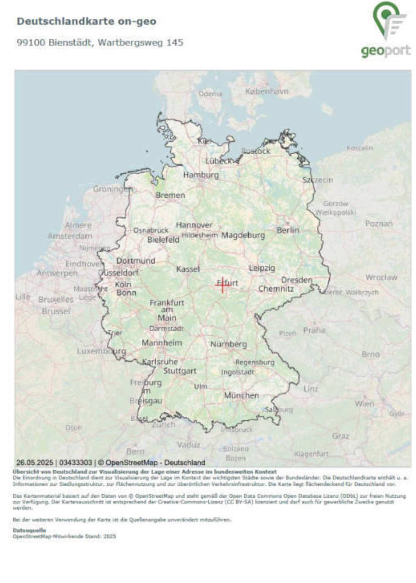 thueringen 0016 K 0003/2025 Wartbergsweg 145, 99100 Bienstädt 23