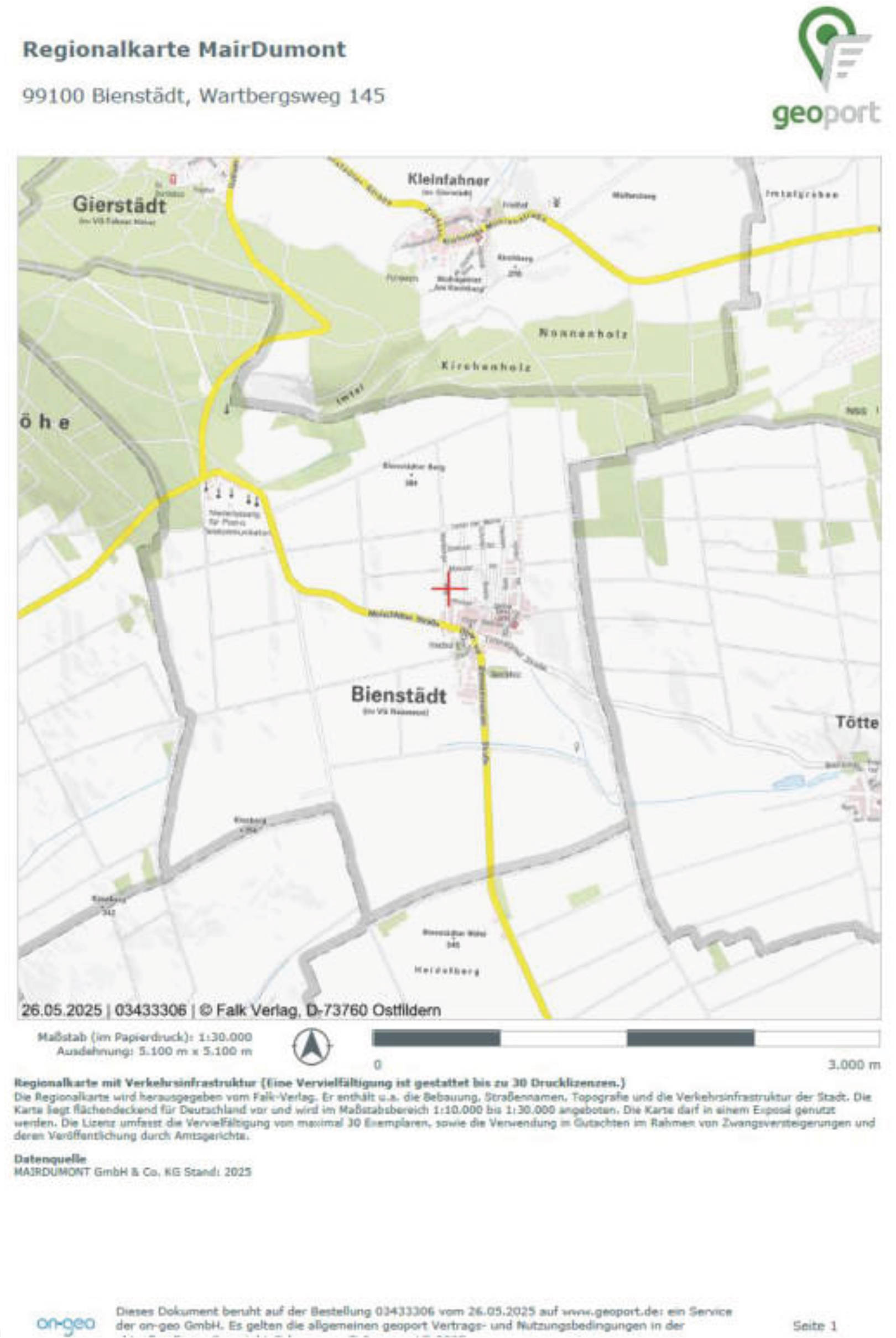 thueringen 0016 K 0003/2025 Wartbergsweg 145, 99100 Bienstädt 26