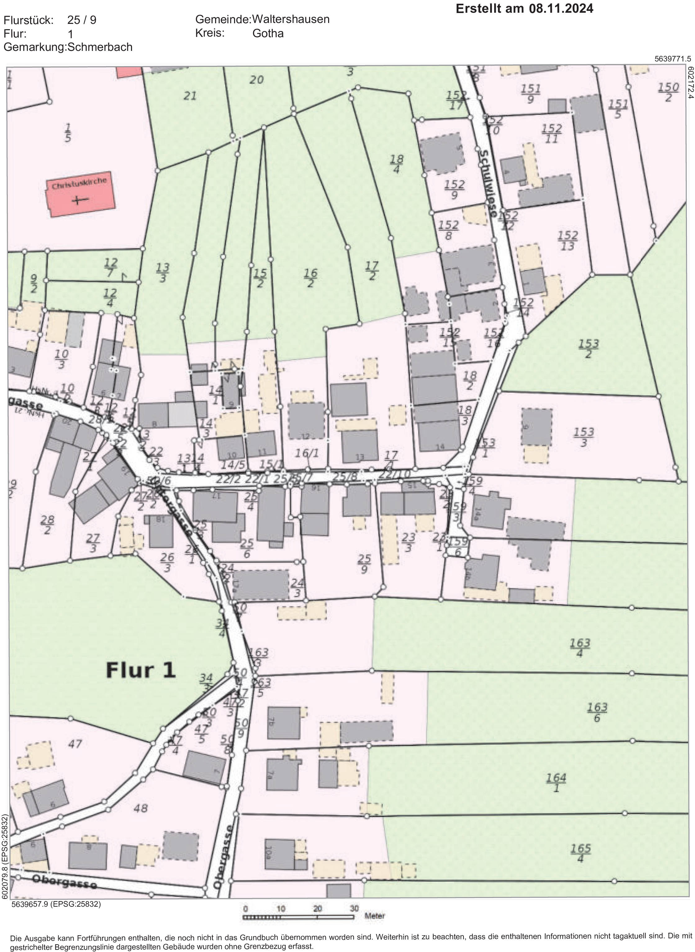 thueringen 0016 K 0006/2024 Untergasse 16, 99880 Waltershausen, OT Schmerbach 34