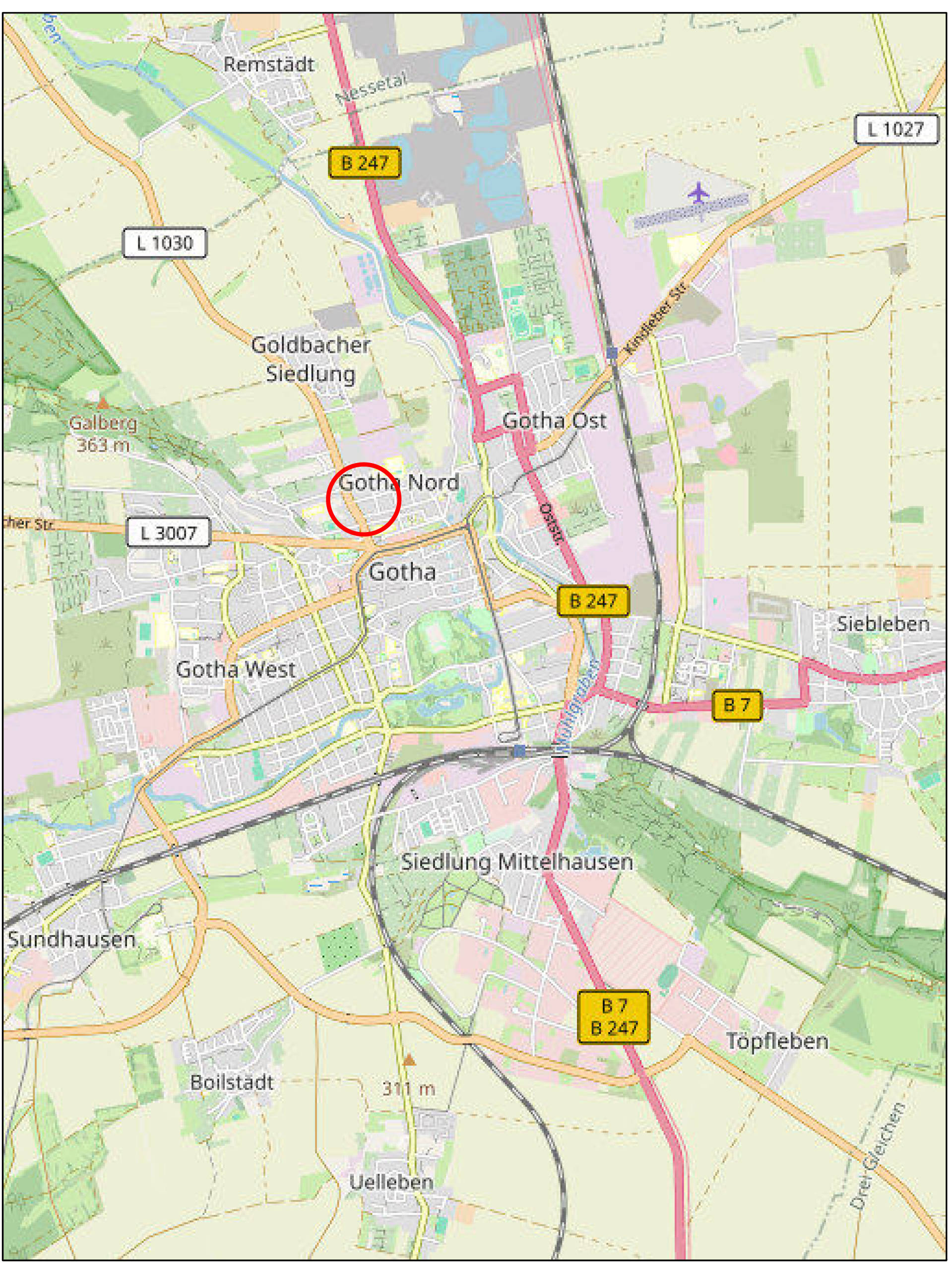 thueringen 0016 K 0028/2024 An der Goldbacher Straße, 99867 Gotha 13