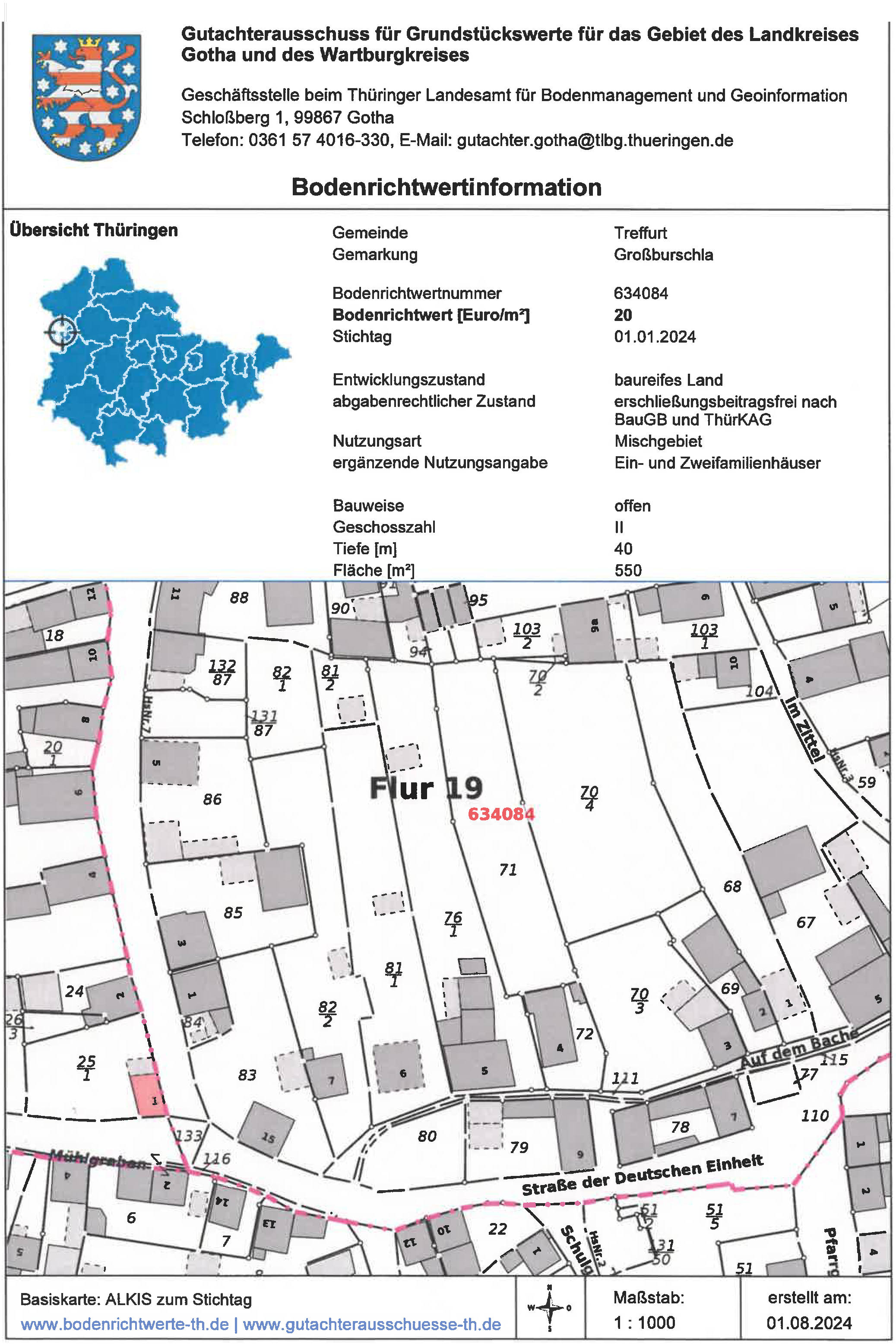 Zweifamilienhaus in Auf dem Bache 5, 99830 Treffurt OT Großburschla - Bild 2