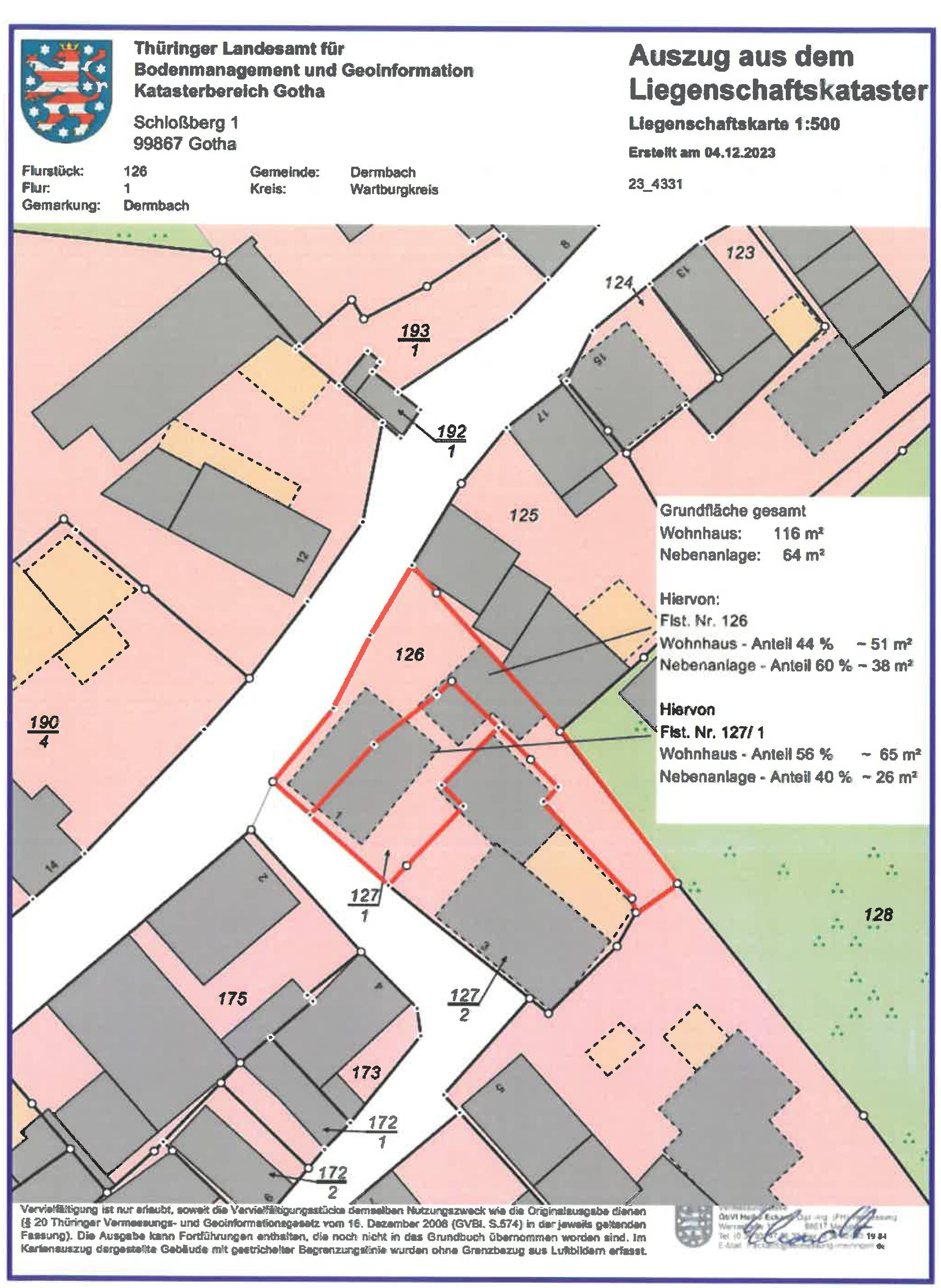 thueringen 0041 K 0048/2023 an Karl-Friedrich-Straße angrenzend, 36466 Dermbach 24