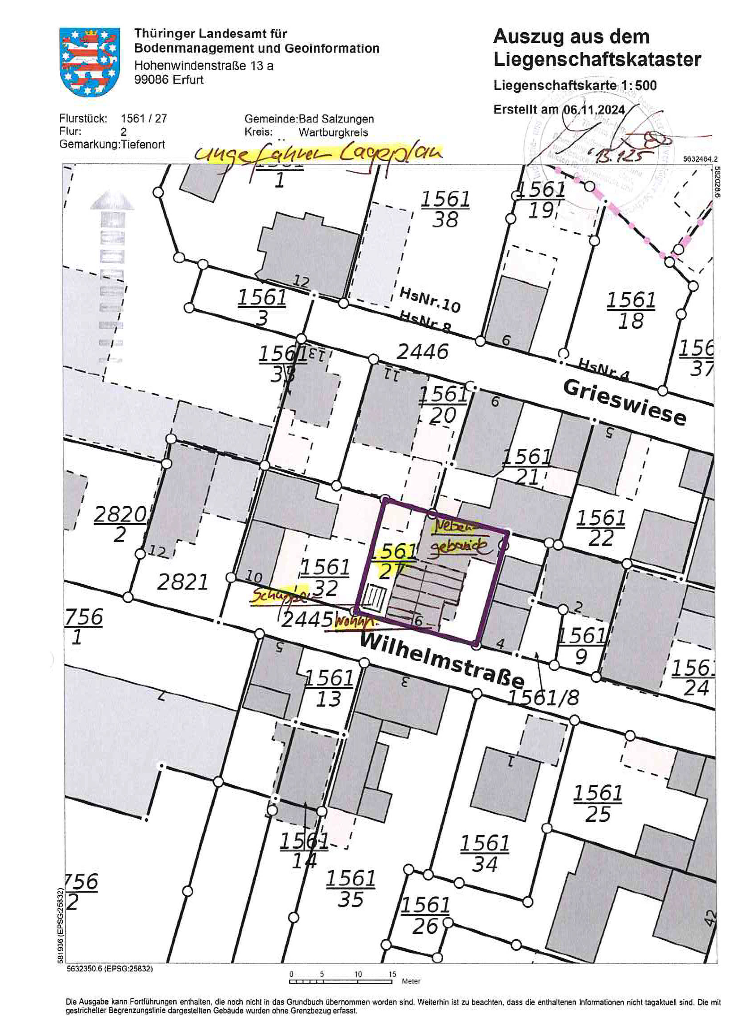 thueringen 0041 K 0048/2024 Wilhelmstraße 6, 36469 Bad Salzungen OT Tiefenort 9