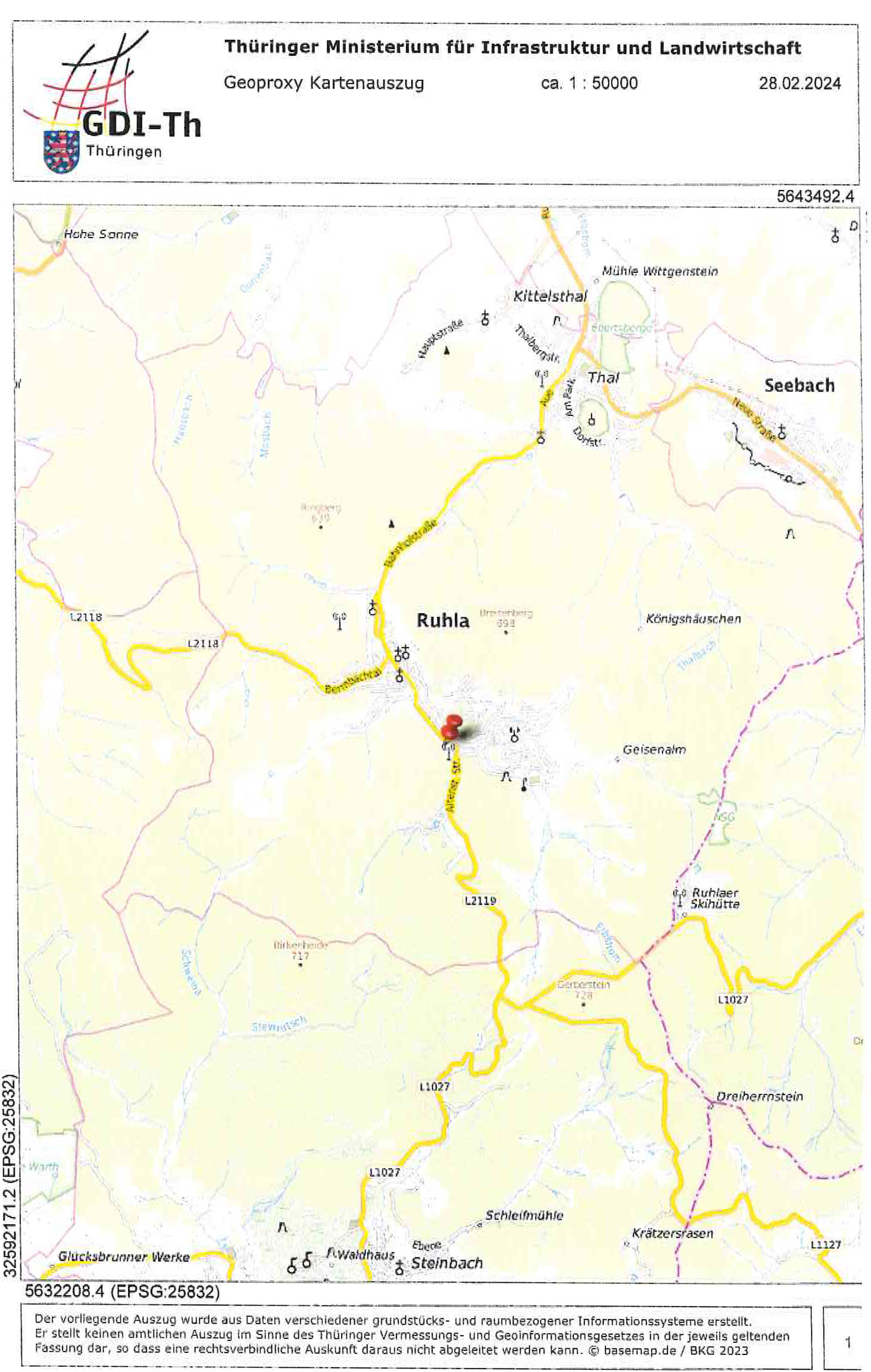 thueringen 0042 K 0039/2023 Dornsenberg 30a, 99842 Ruhla 32