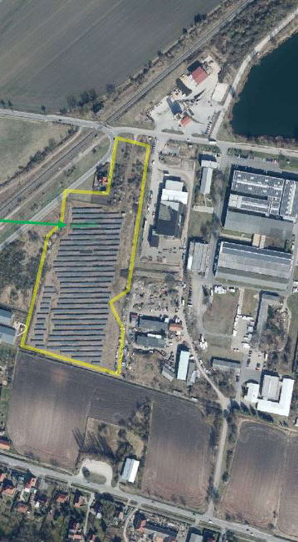 mit einer Photovoltaikanlage bebautes Erbbaurecht 0071 K 0022-2024 Am Bahnhof, 06577 An der Schmücke , Heldrungen